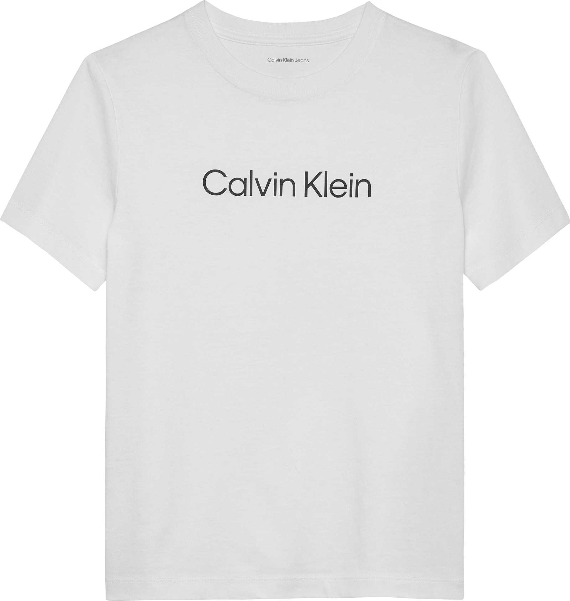 Calvin Klein Jeans T-Shirt »Institutional 2-Pack T-Shirt«, für Kinder bis 16 Jahre und mit Logoschriftzug