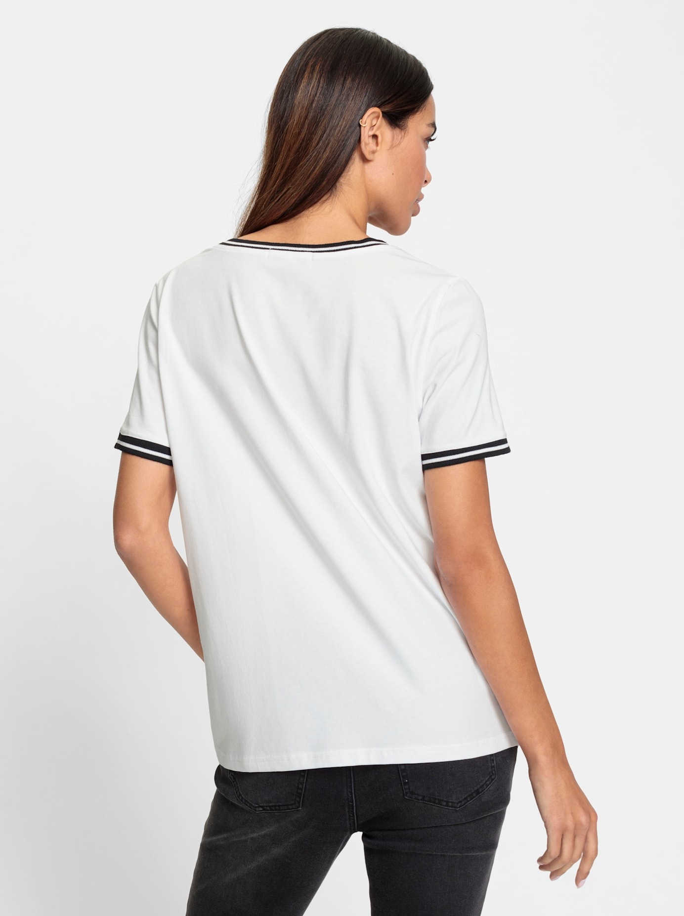 HEINE Shirt Women's T-Shirt White Size 38 2