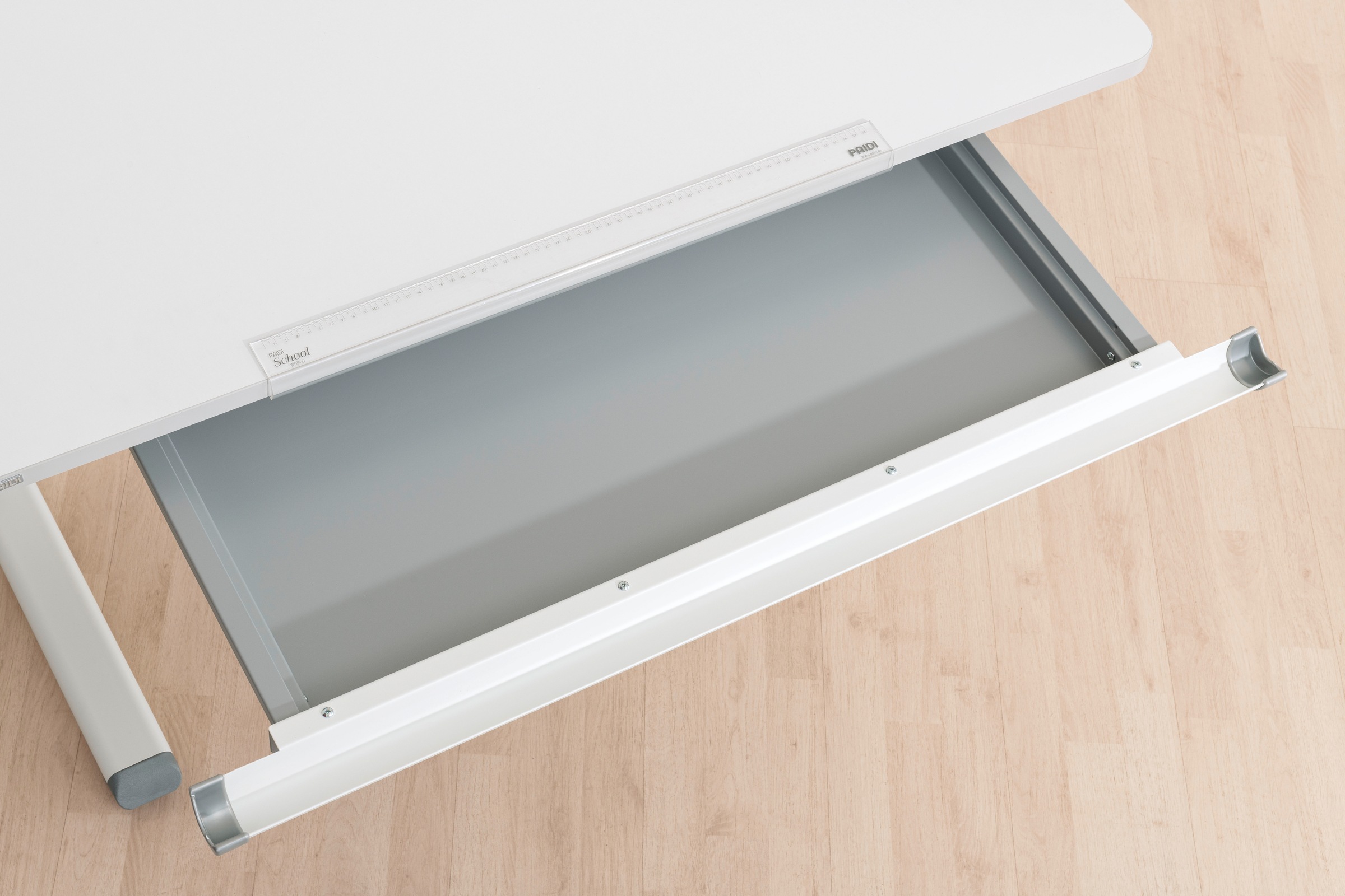 PAIDI Schubkasten "Unterbau aus Metall" B/H/T ca. 78x4x38cm, Silberfarbig, günstig online kaufen