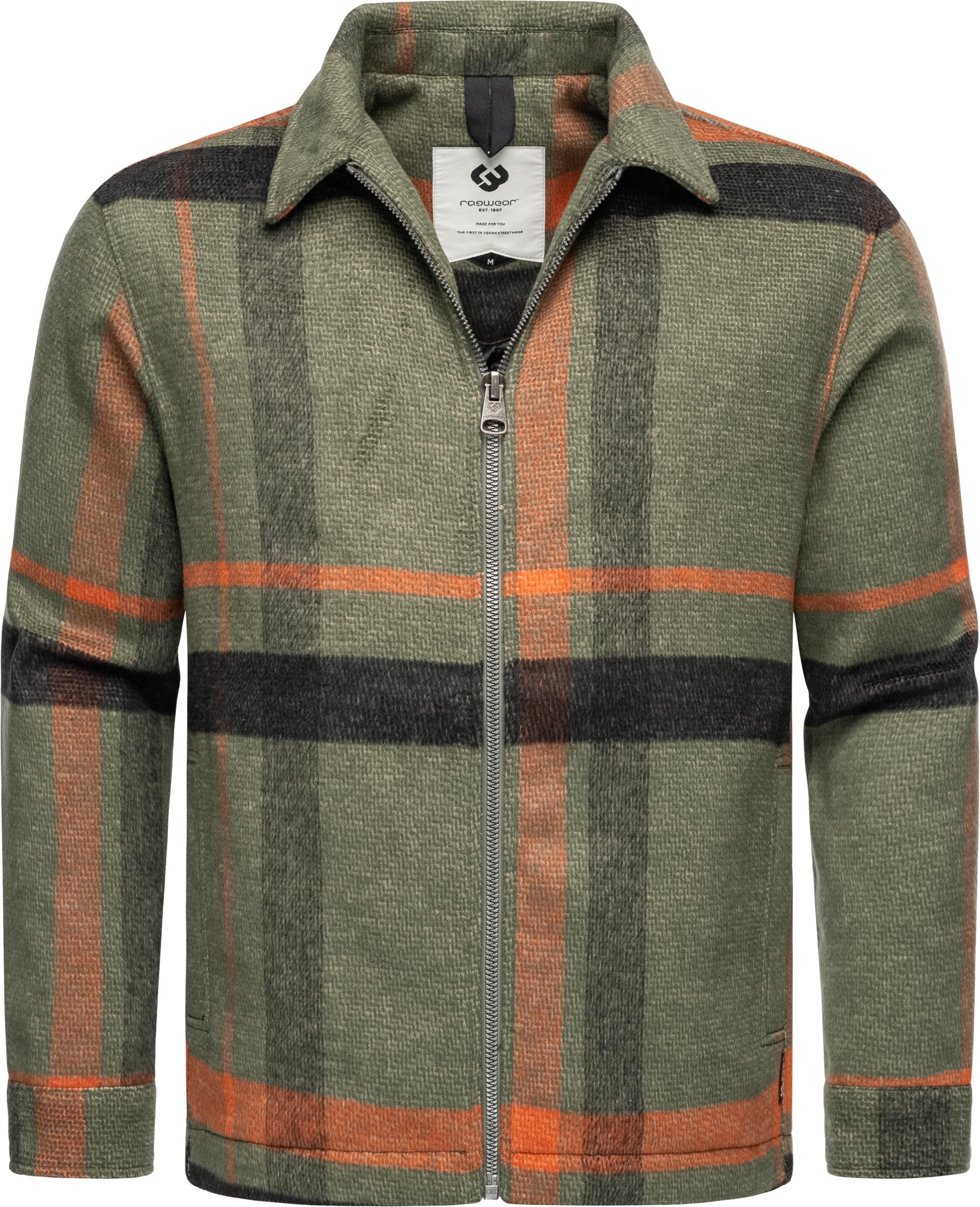 Outdoorjacke »Azzte Check«, ohne Kapuze, stylische Herren Hemdjacke mit großem...