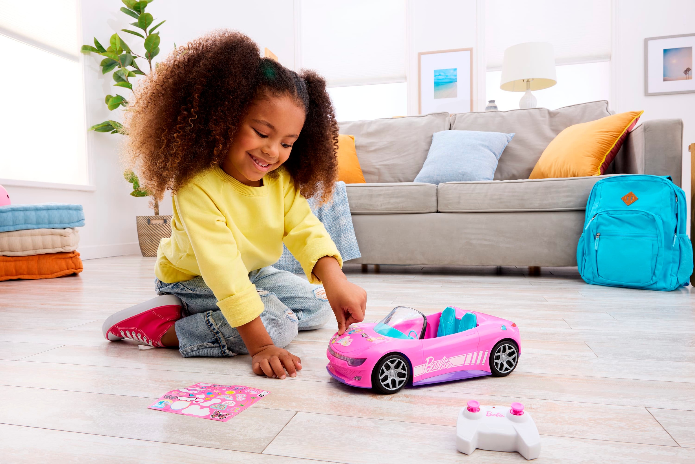 Hot Wheels RC-Auto »Hot Wheels Barbie Cabrio RC«