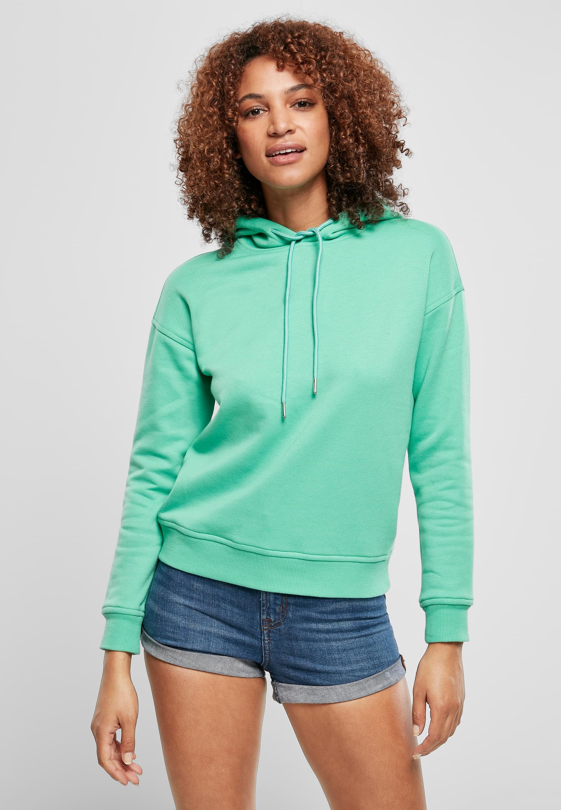 URBAN CLASSICS Kapuzenpullover »Urban Classics Damen Ladies Hoody«, (1 tlg.)