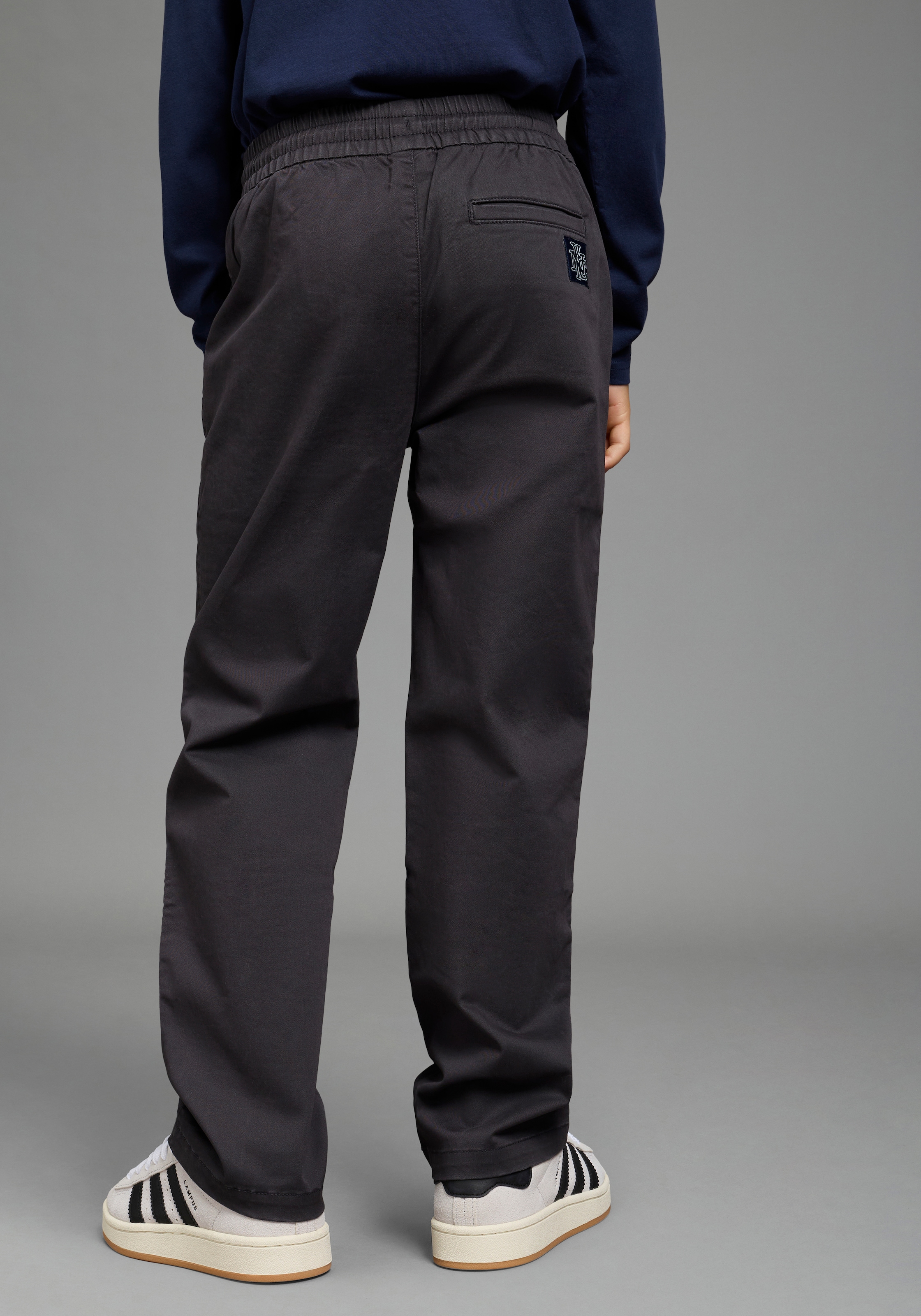 KIDSWORLD Schlupfhose »Twillhose in Schlupfform«  gerade Passform, mit innenliegendem Gummizug im Bund