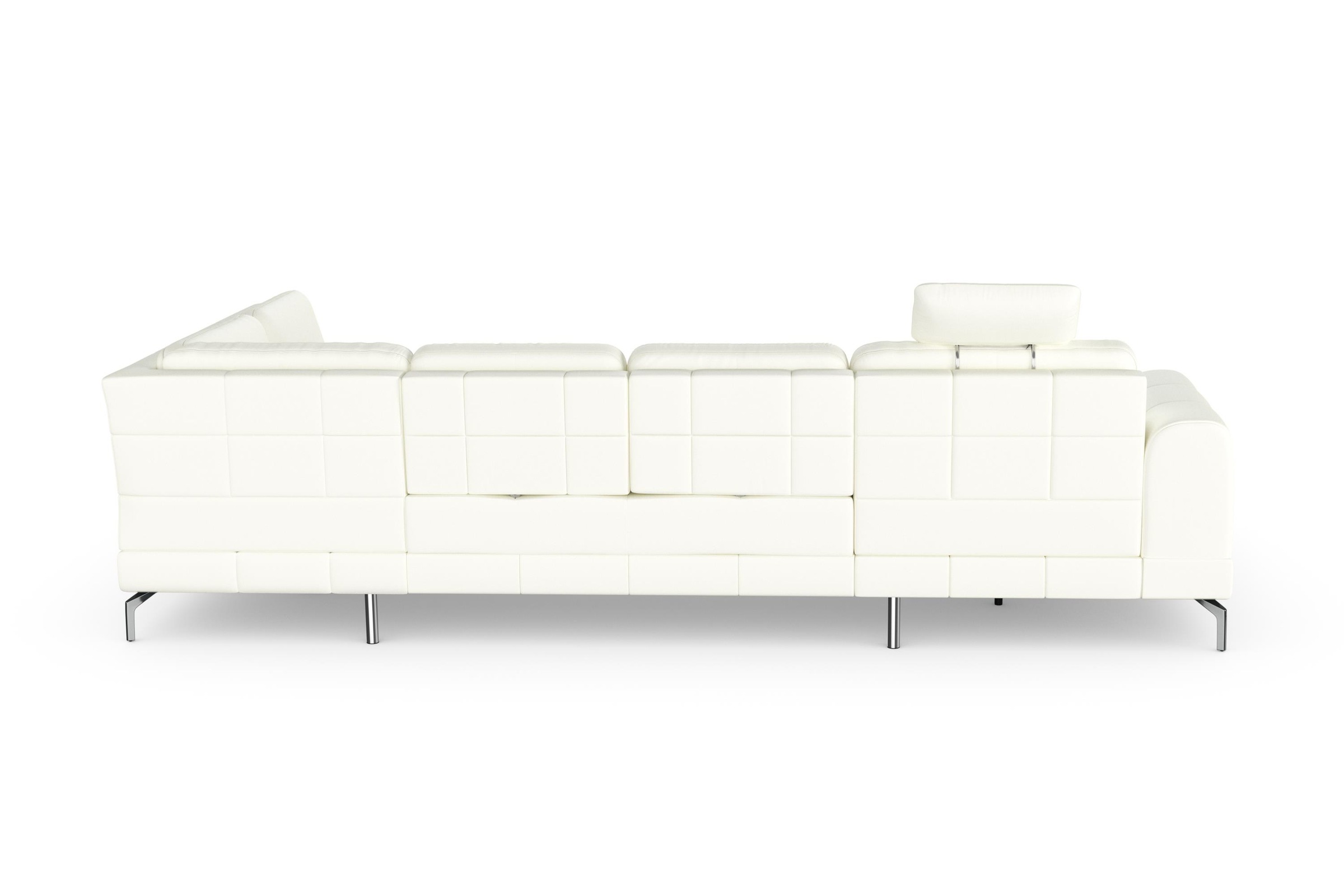 sit&more Wohnlandschaft »Bendigo U-Form«, inklusive Sitztiefenverstellung, Bodenfreiheit 15 cm, in 2 Fußfarben