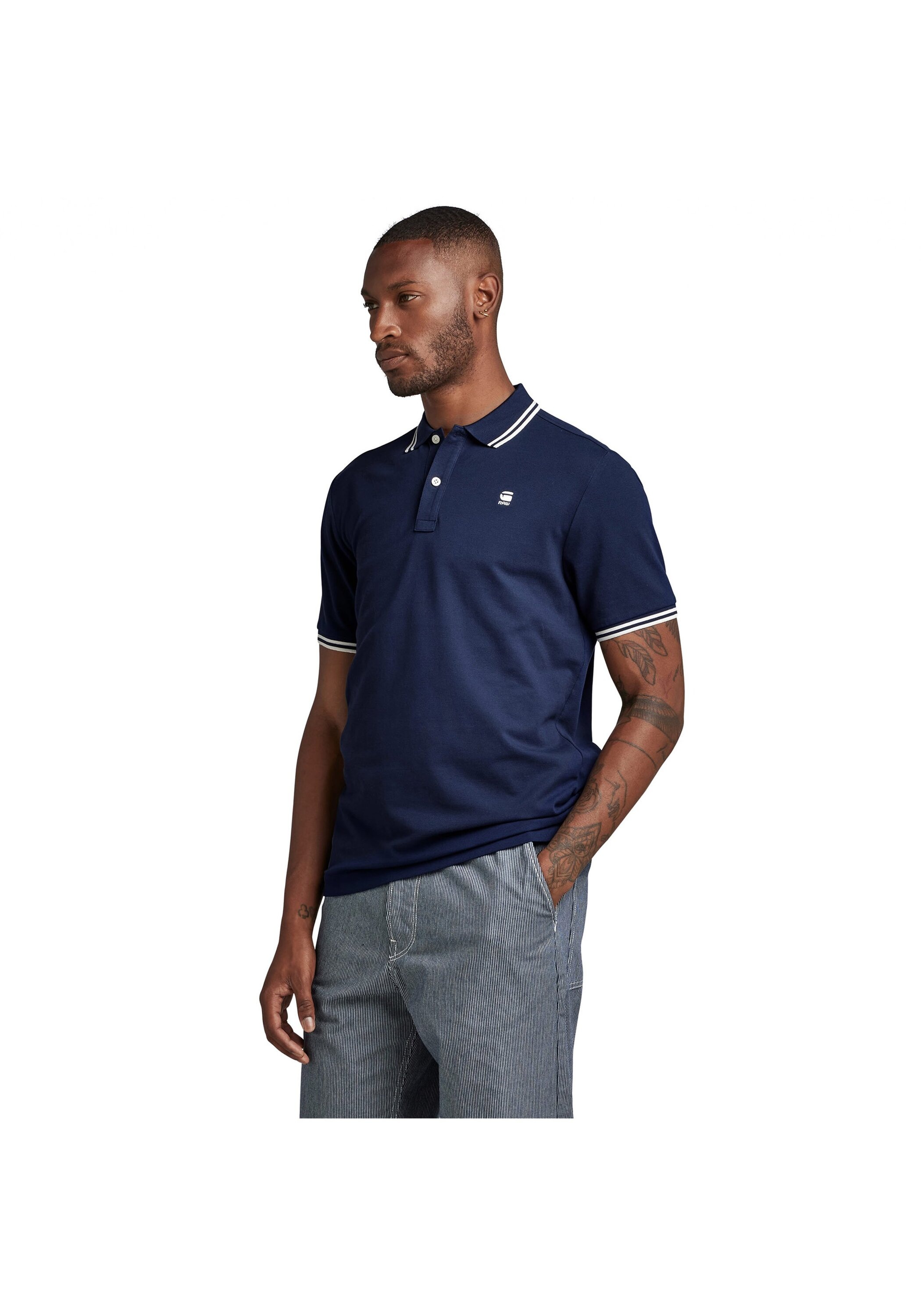 G-STAR Poloshirt »Poloshirt Dunda Slim Stripe Polo«