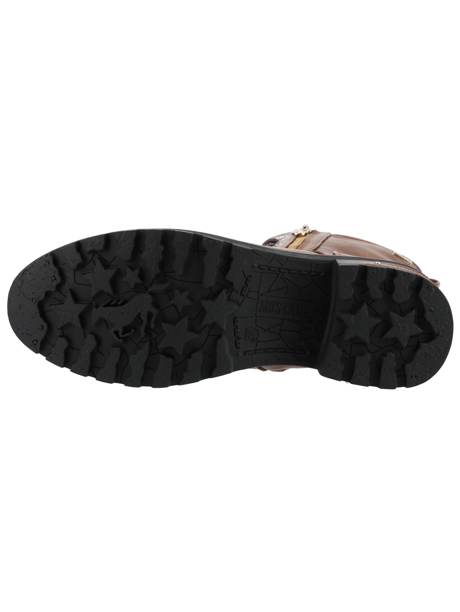 Mustang Shoes Schnürstiefelette »Mustang Shoes Stiefelette Lederimitat«