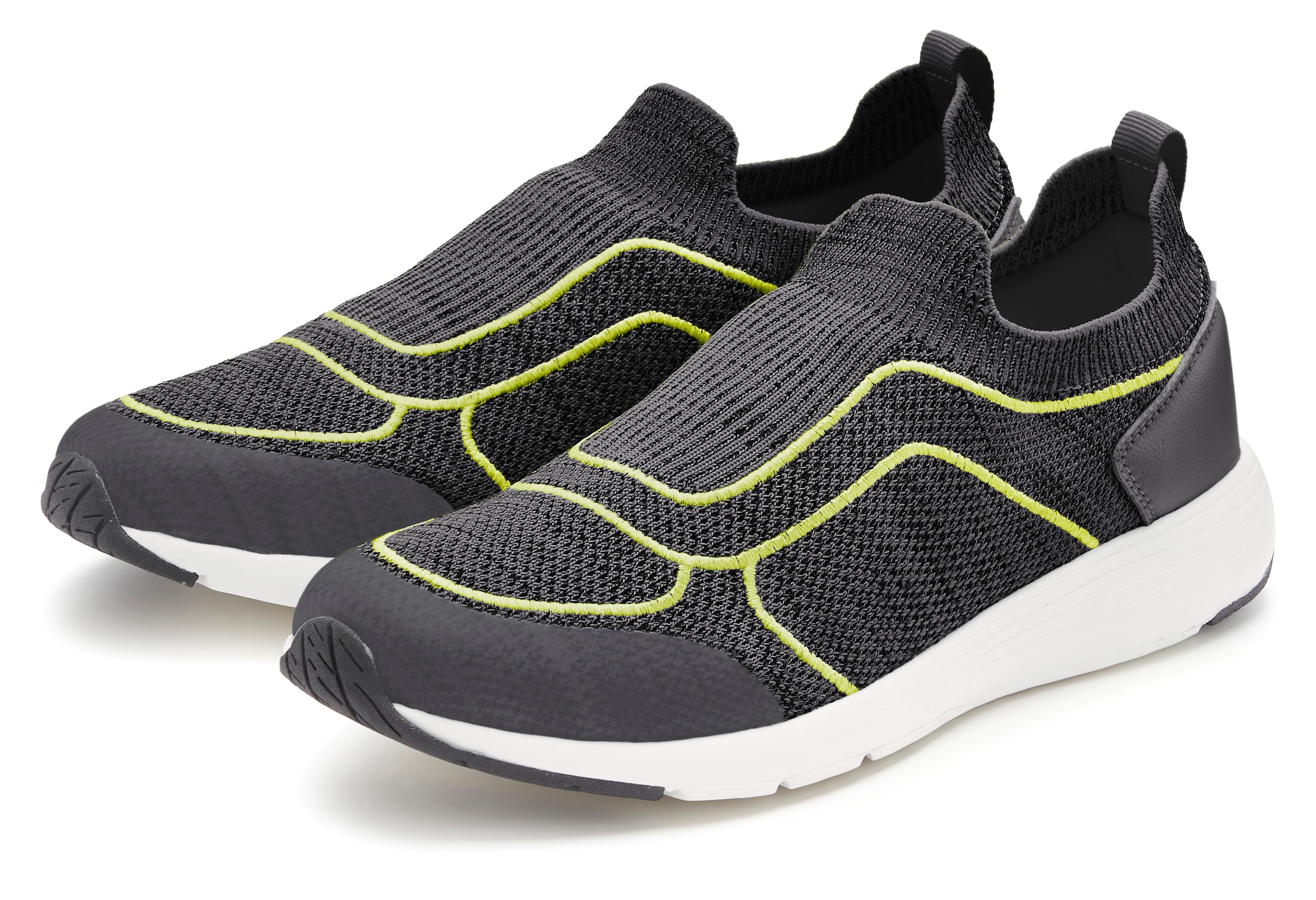 John Devin Sneaker "Halbschuh," runde Schuhspitze, Slipper-Design ohne Vers günstig online kaufen