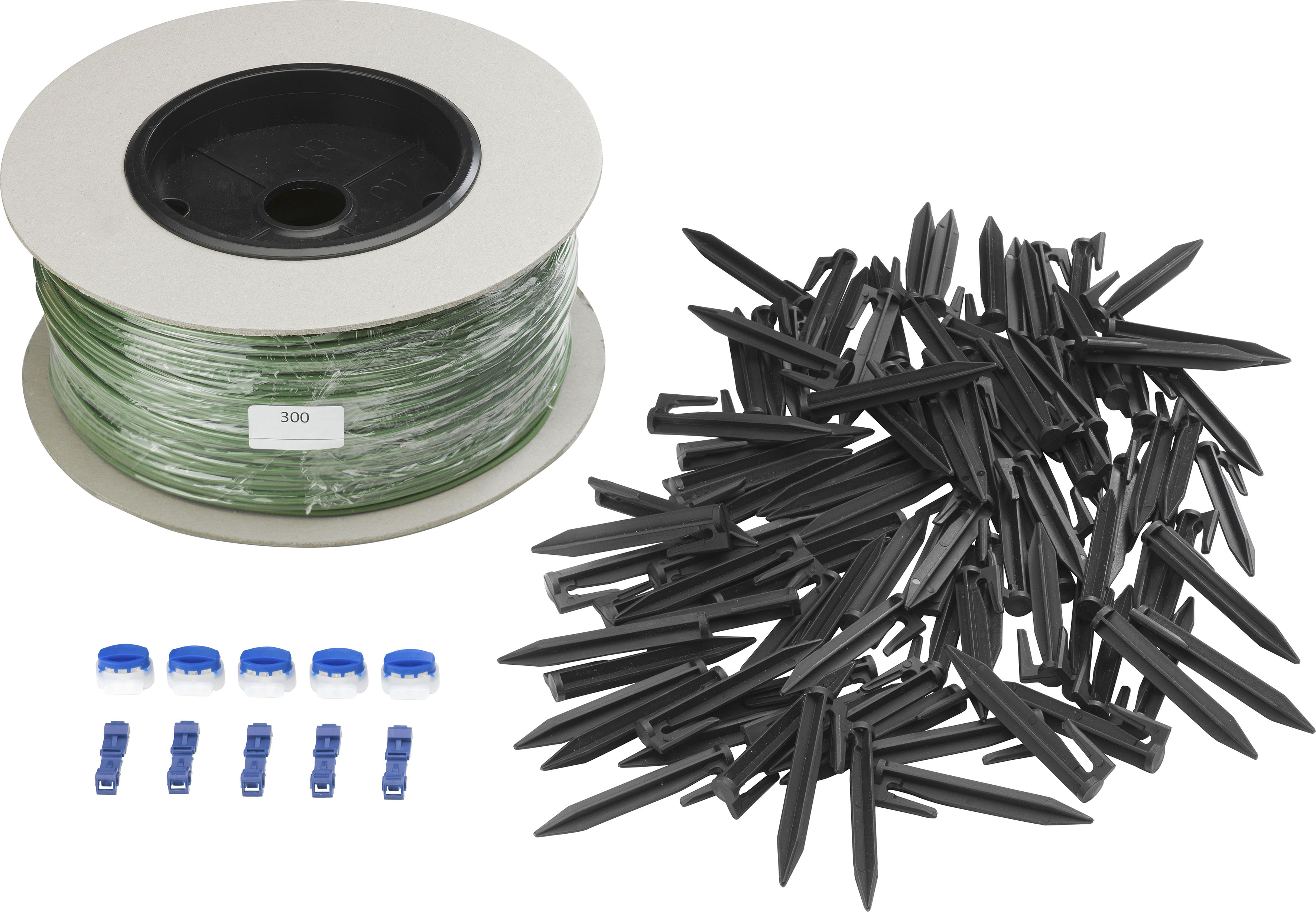 Begrenzungskabel STIGA GARDEN, Ø:2,7mm, grün, Kabel, "Installationskit Medium", für Rasenroboter Serie "G"