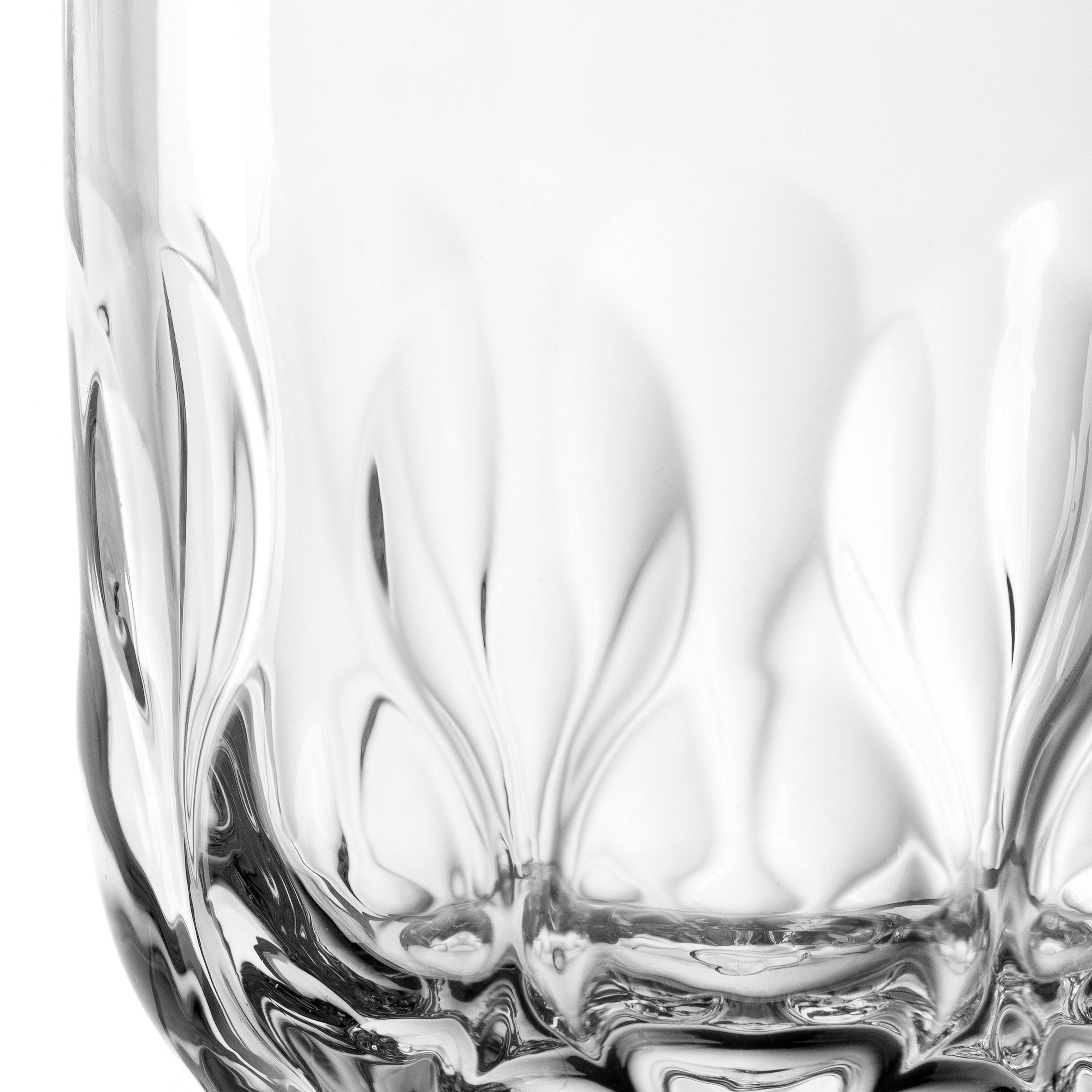 LEONARDO Gläser-Set »Kaffee-Glas GOCCE, 220 ml, 6er-Set«, (Set, 6 tlg.), 3. Variante, mit Tropfenrelief