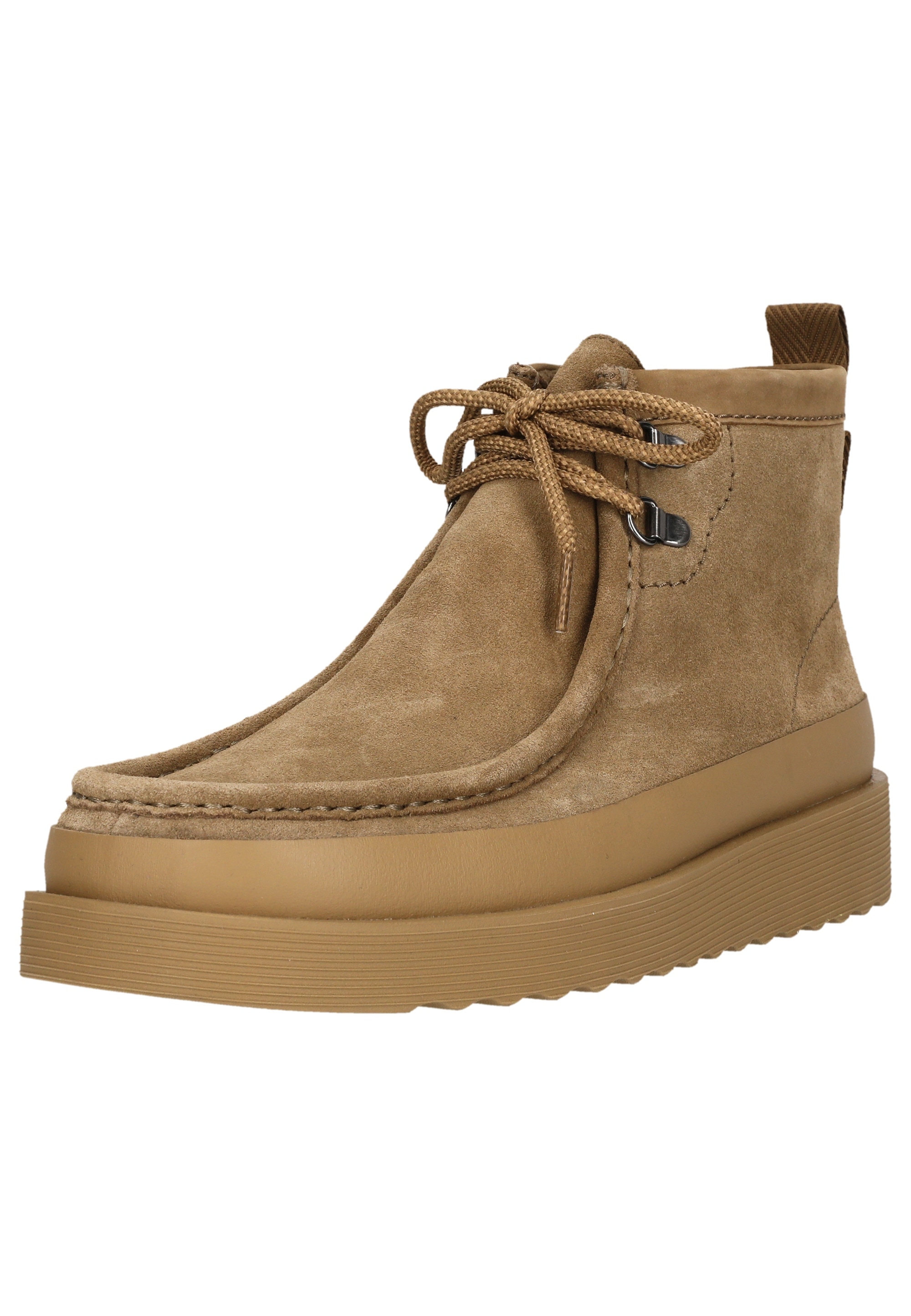 Clarks Stiefel "Wallabee FTR2 High", aus weichem Veloursleder günstig online kaufen