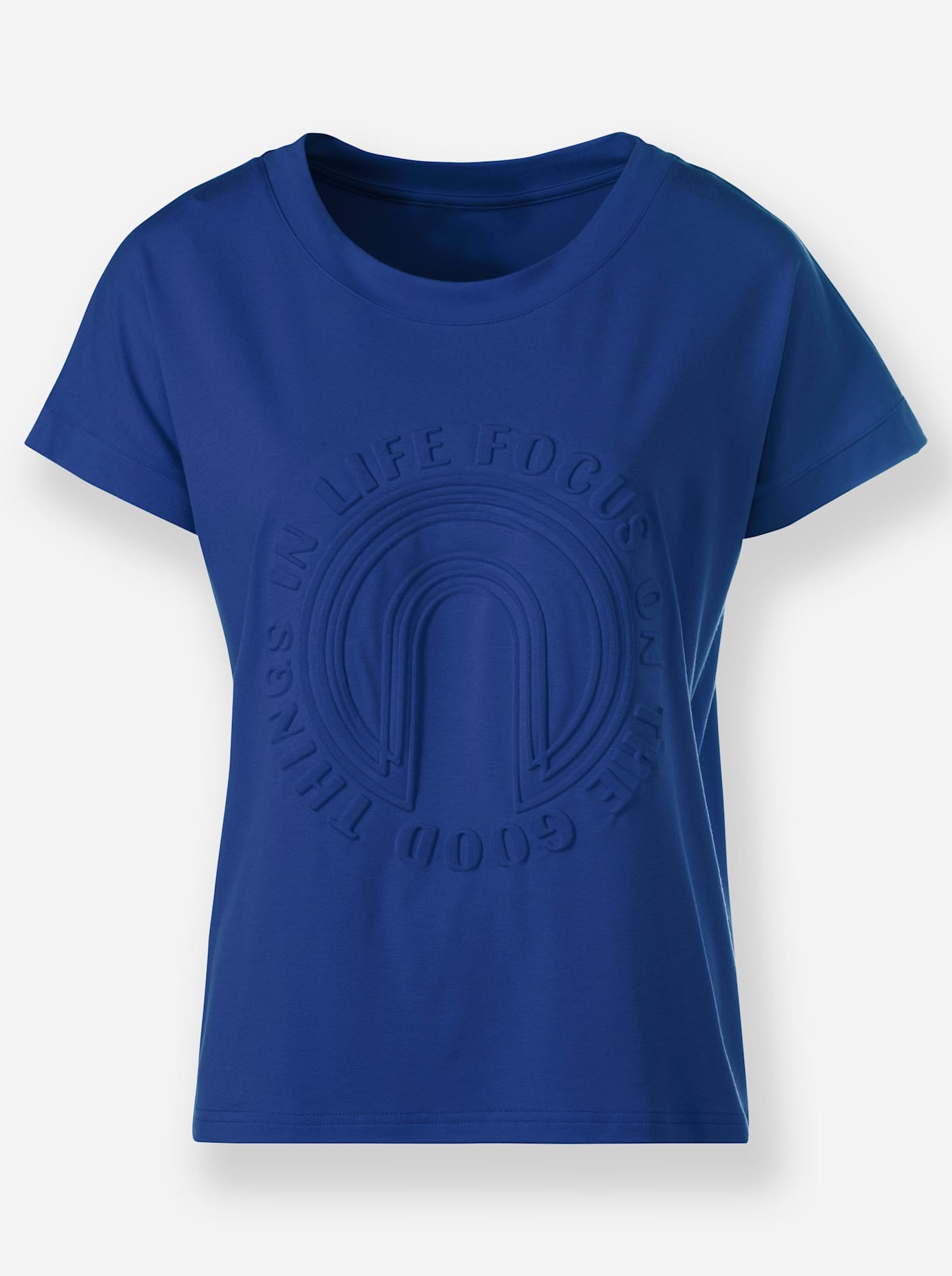 HEINE Shirt T-Shirt Blue 42 3
