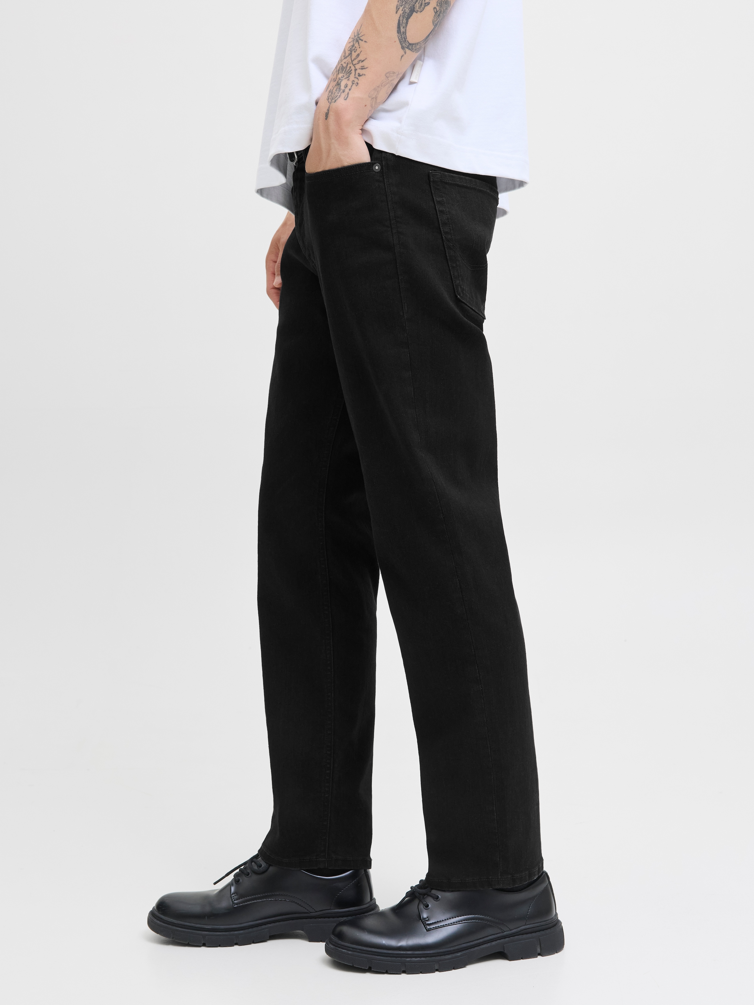 Jack & Jones Straight-Jeans »JJICLARK JJORIGINAL SQ 2«