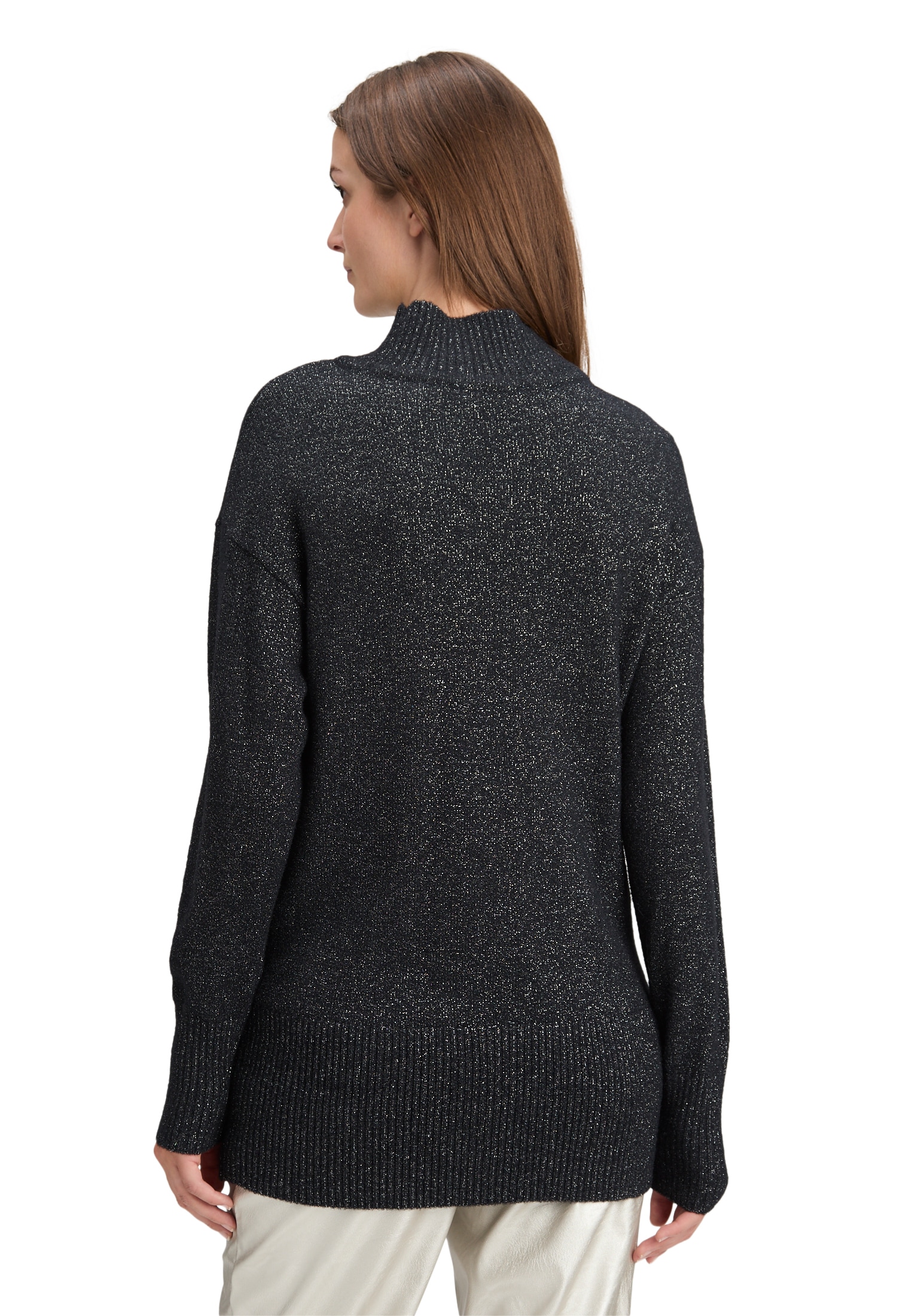 Betty&Co Strickpullover »Damen mit Lurexfaden« 1 Stk.