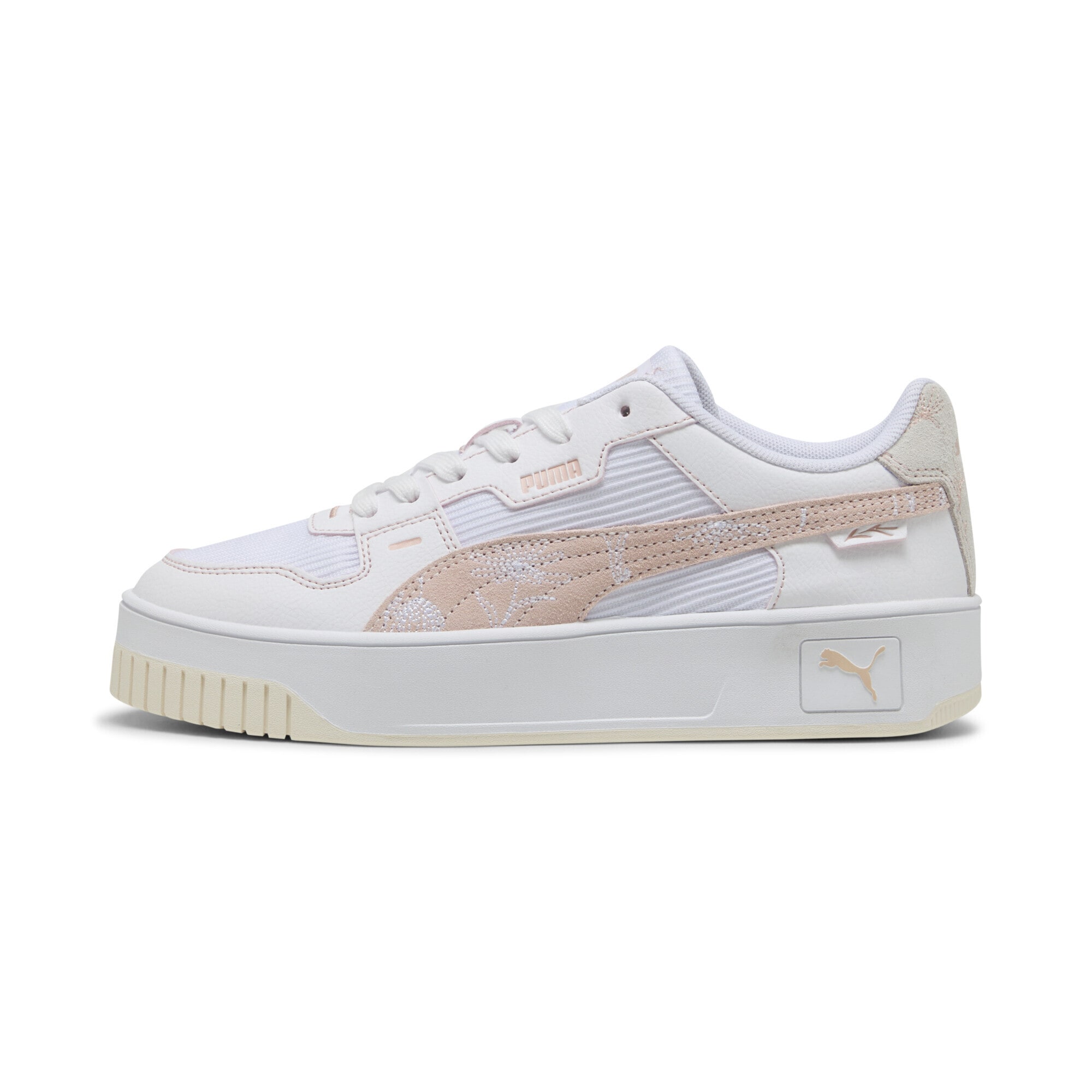 PUMA Sneaker »Carina Street Lux Crafted Flowers Sneakers Damen«