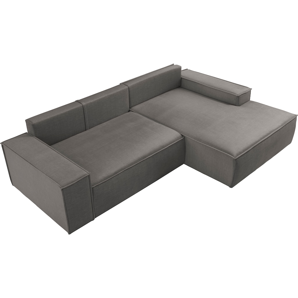 Home affaire Ecksofa »SHERWOOD Schlafsofa 267 cm«