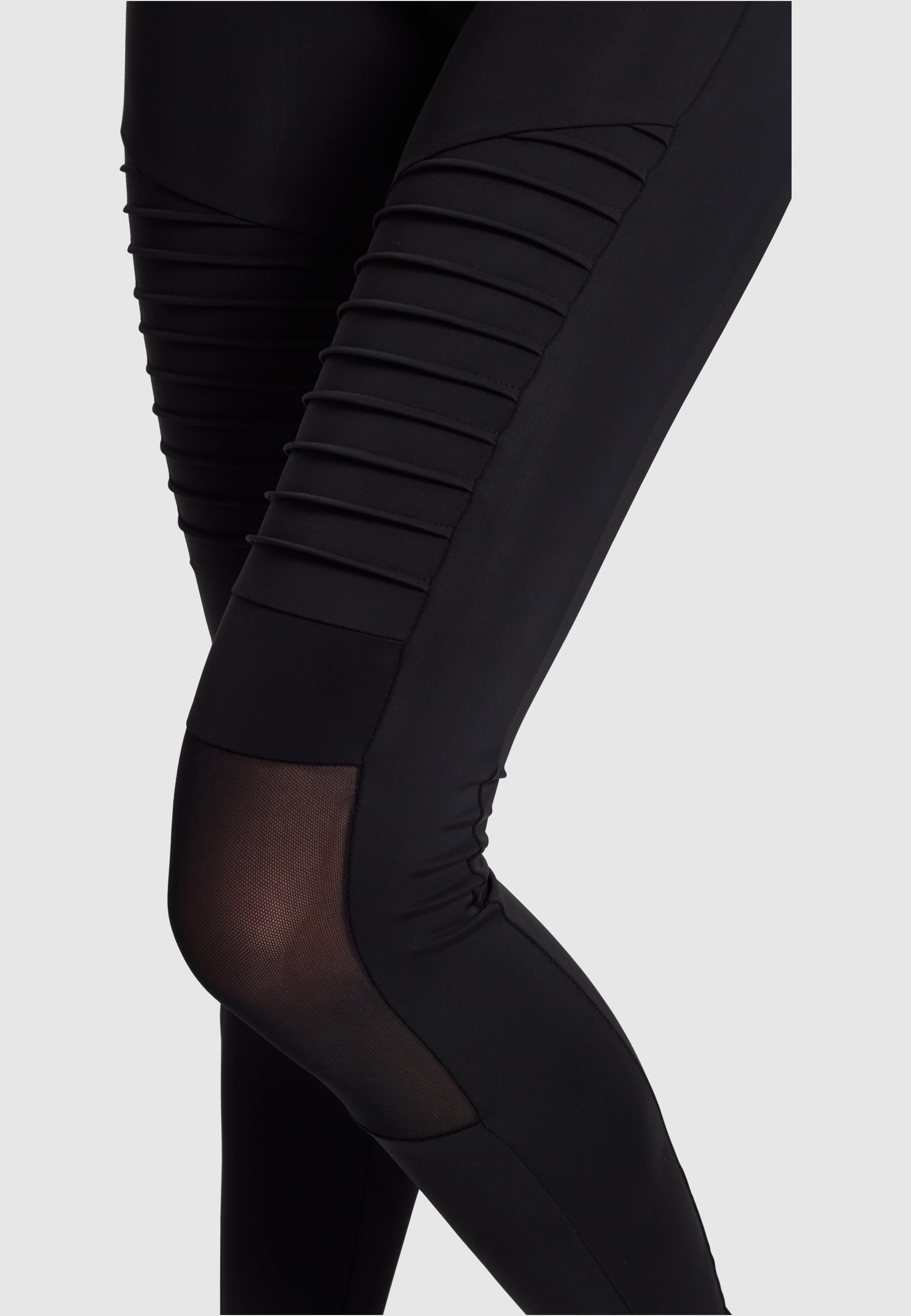 URBAN CLASSICS Leggings »Urban Classics Damen Ladies Tech Mesh Biker Leggings«, (1 tlg.)