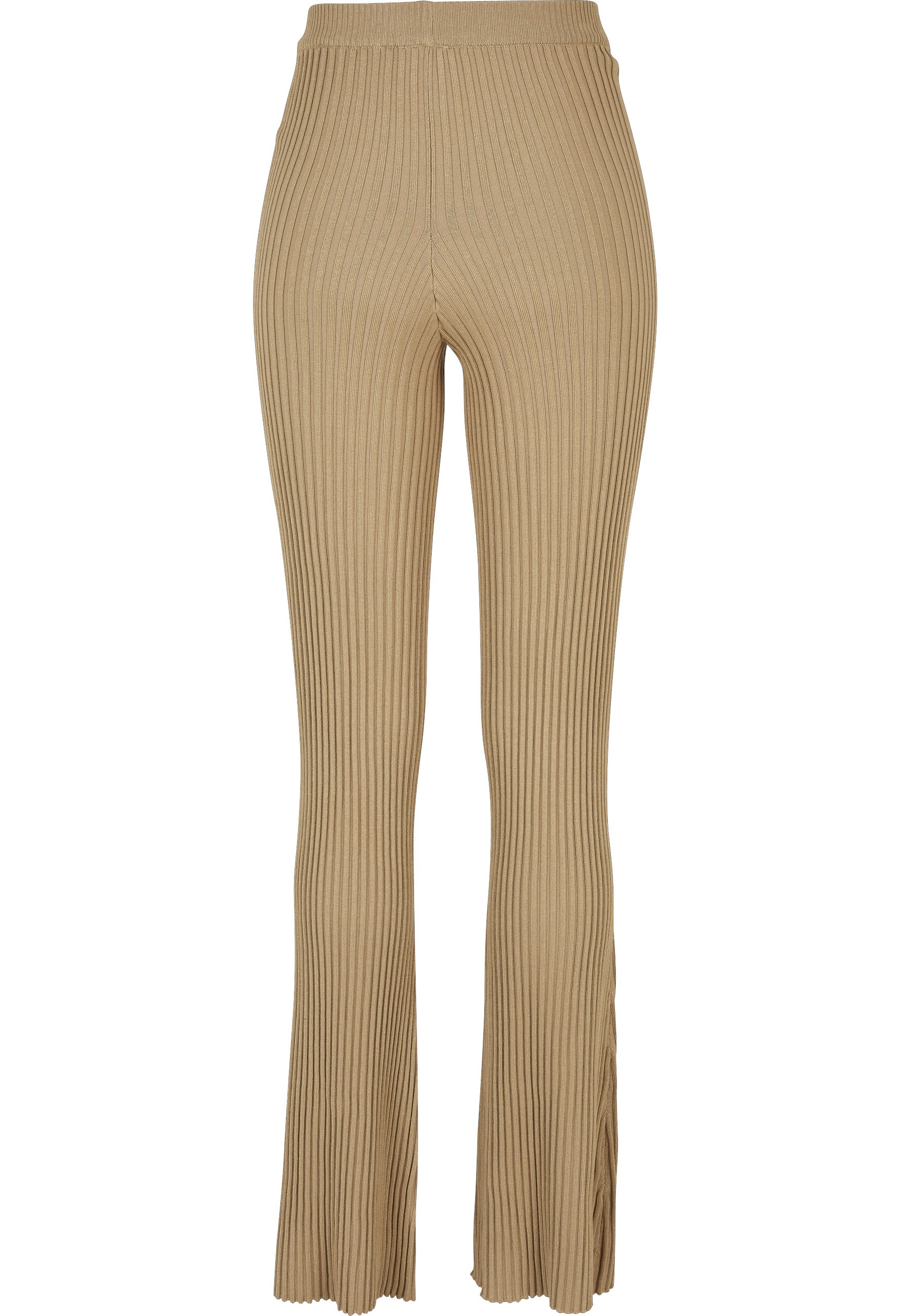 URBAN CLASSICS Leggings »Urban Classics Damen Ladies Flared Rib Knit Leggings«