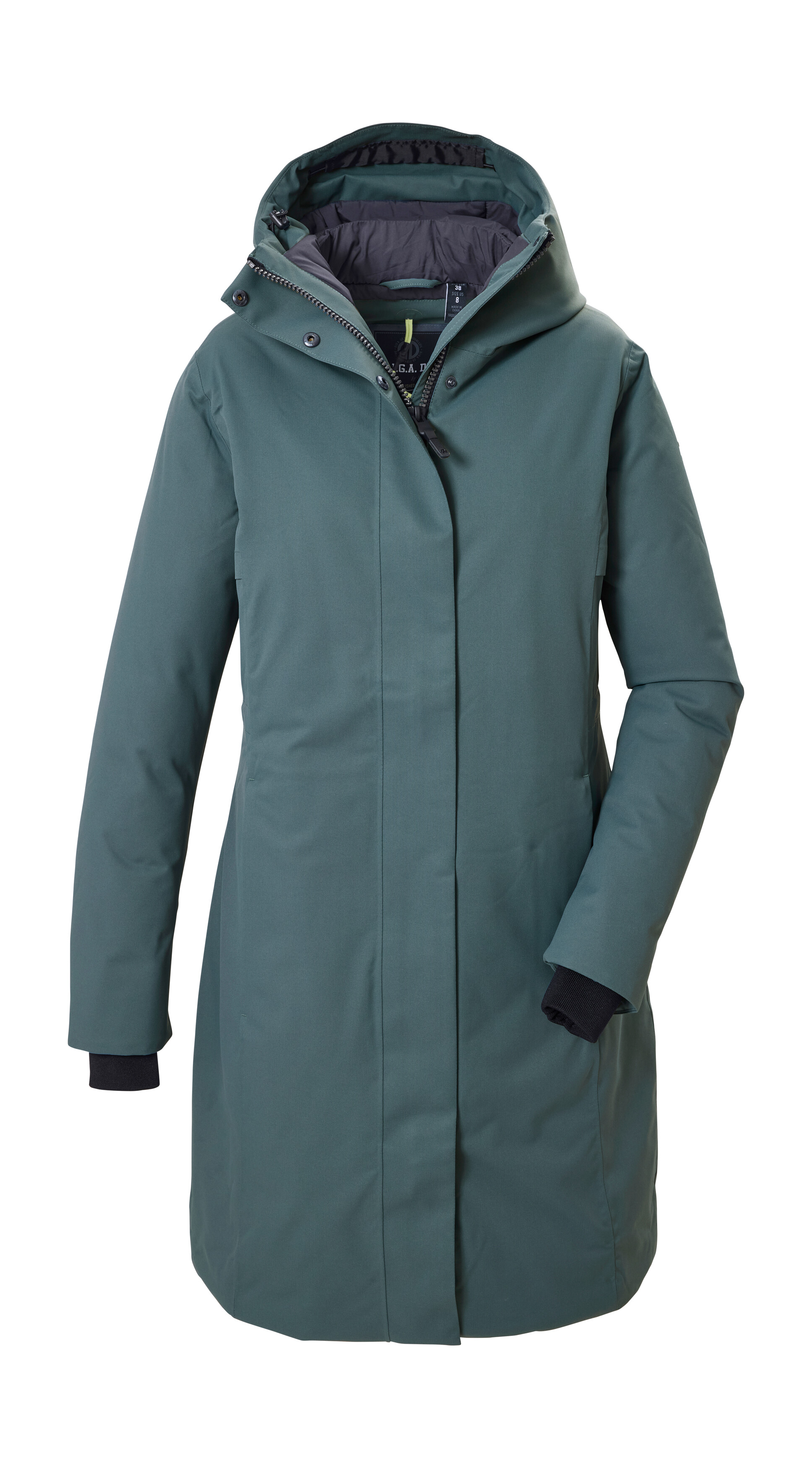 G.I.G.A. DX by killtec Parka "GW 66 WMN PRK" Wind- und wasserdichter Damenparka mit verstellbarer Kapuze