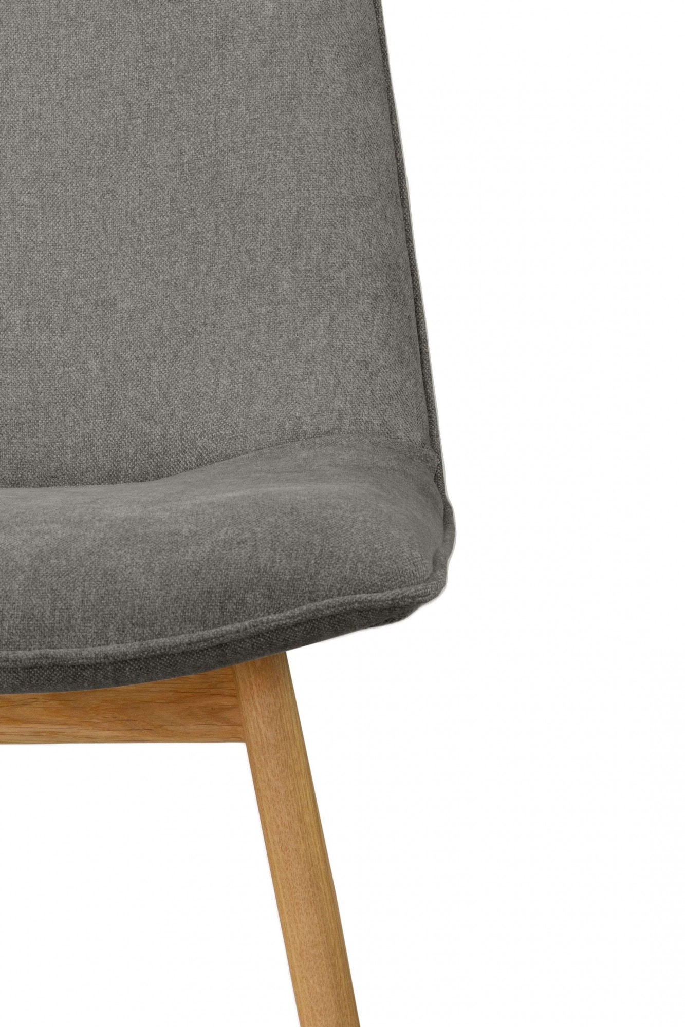 andas Esszimmerstuhl »Ramon«, (Set), 2 St., Chenille, mit Massivholzbeinen, verschiedene Stoffe