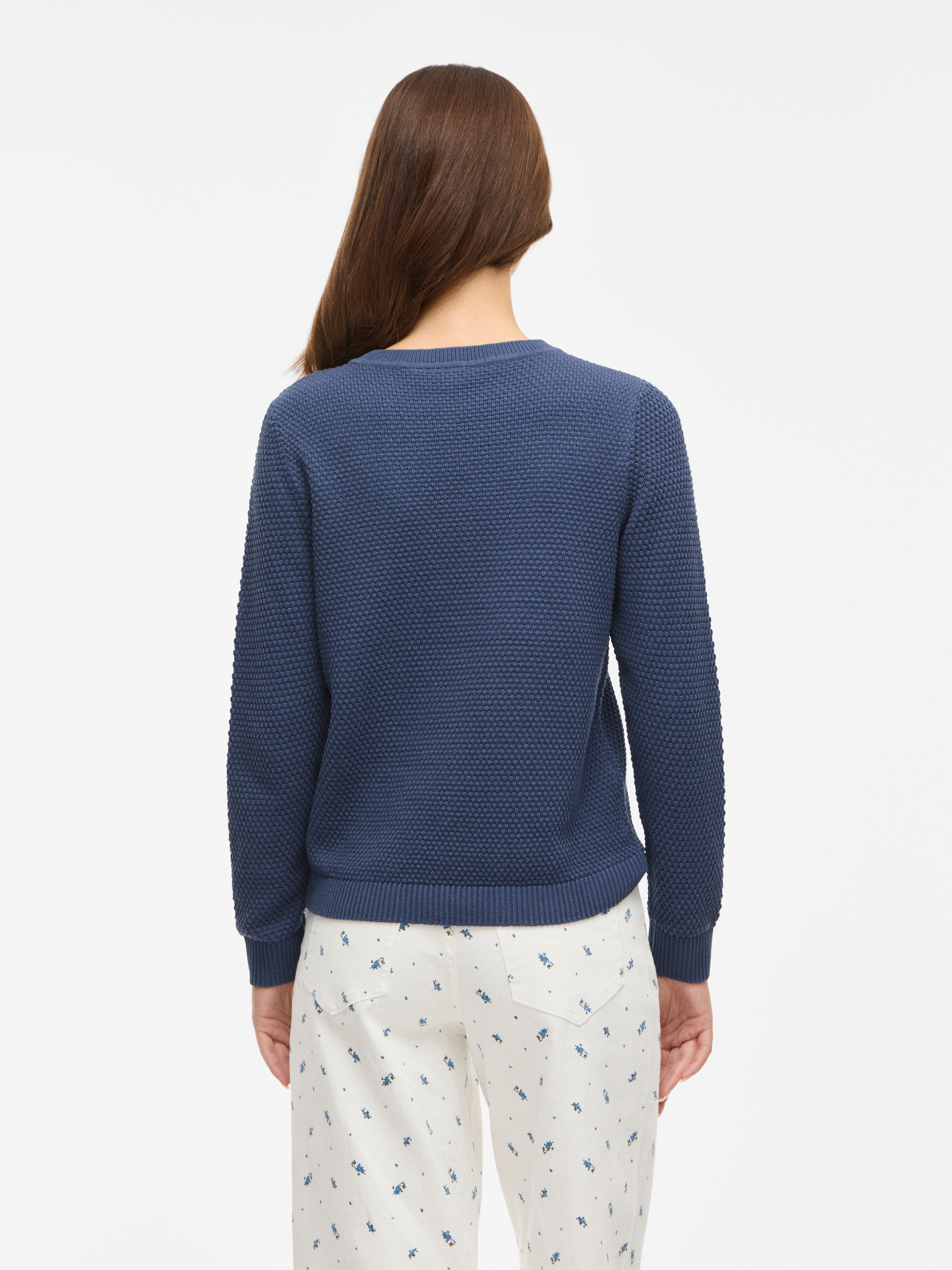 Vila Rundhalspullover "VIDALO O-NECK L/S KNIT TOP- NOOS" günstig online kaufen