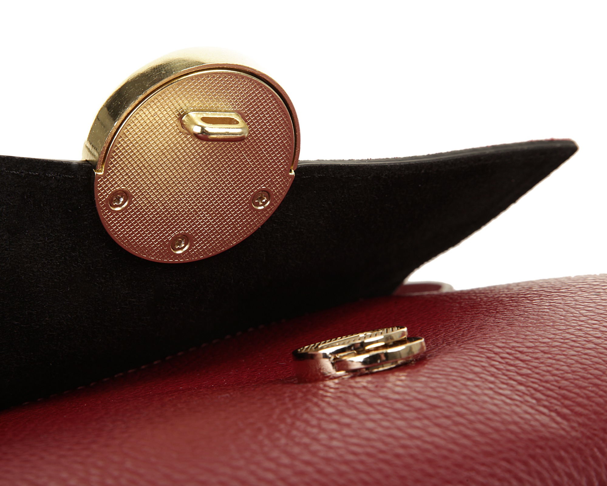 Cluty Umhängetasche, echt Leder, Made in Italy
