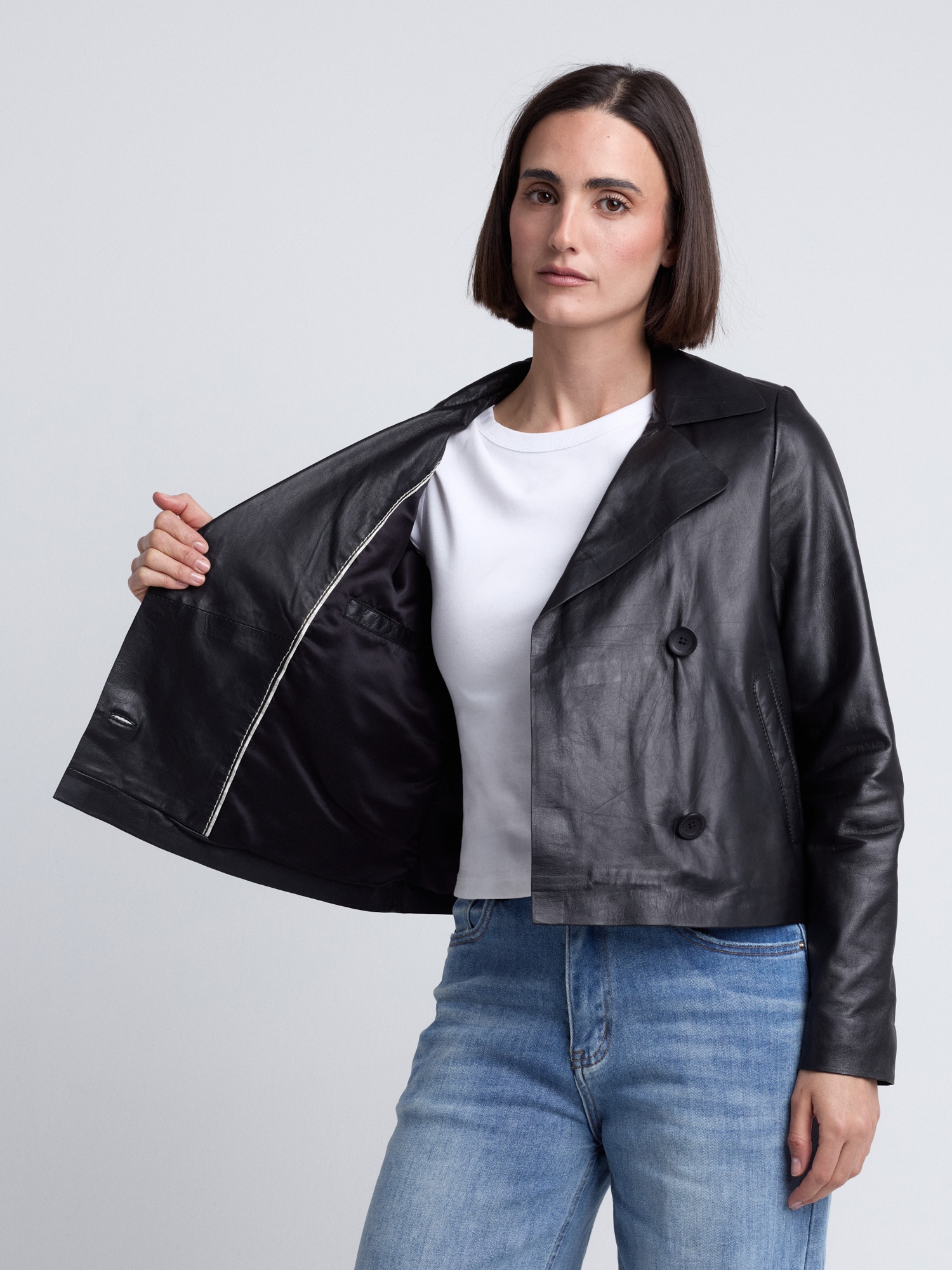 Maze Lederjacke »42024083«