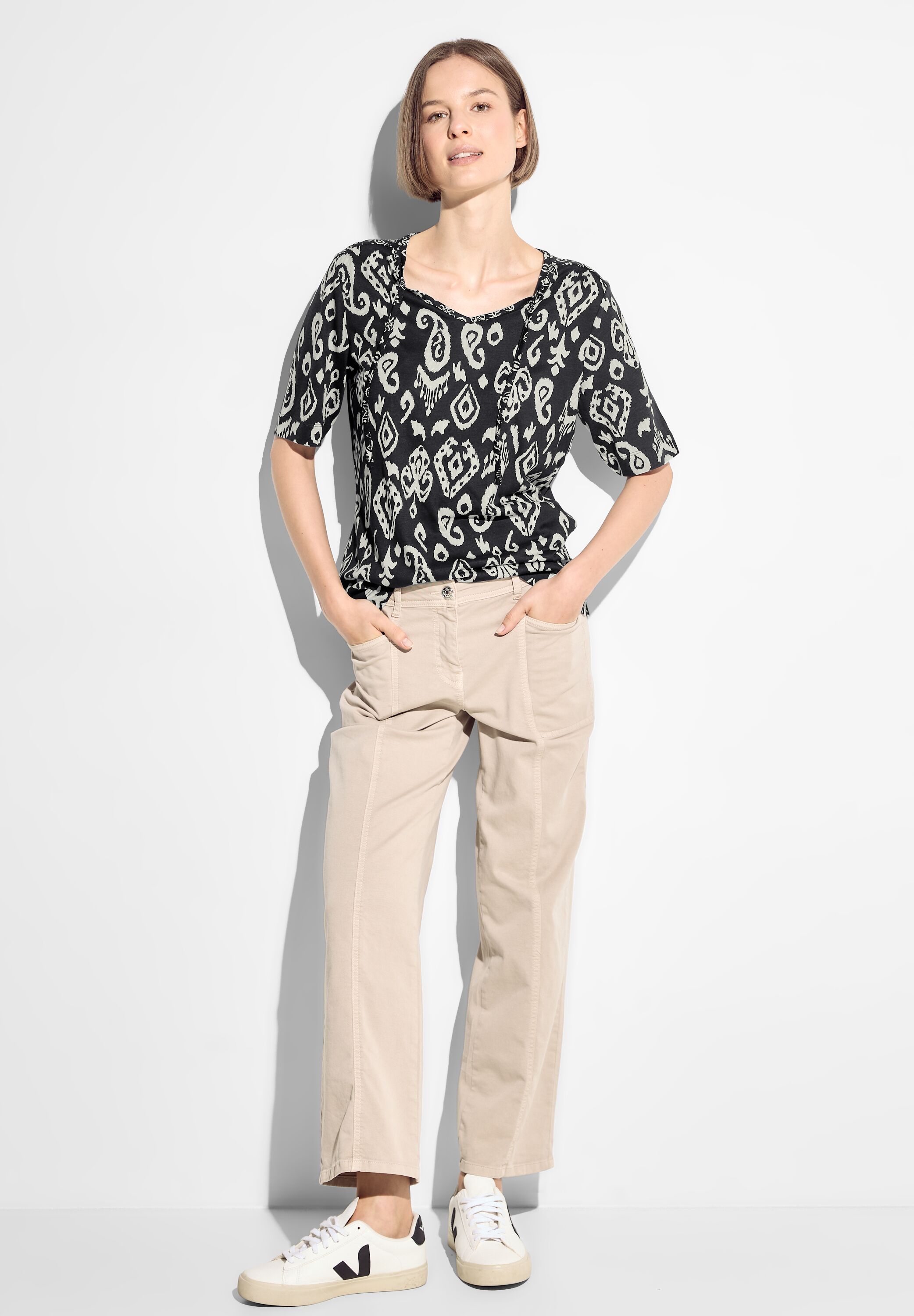 Thumbnail - Cecil Tunikashirt mit Mustermix