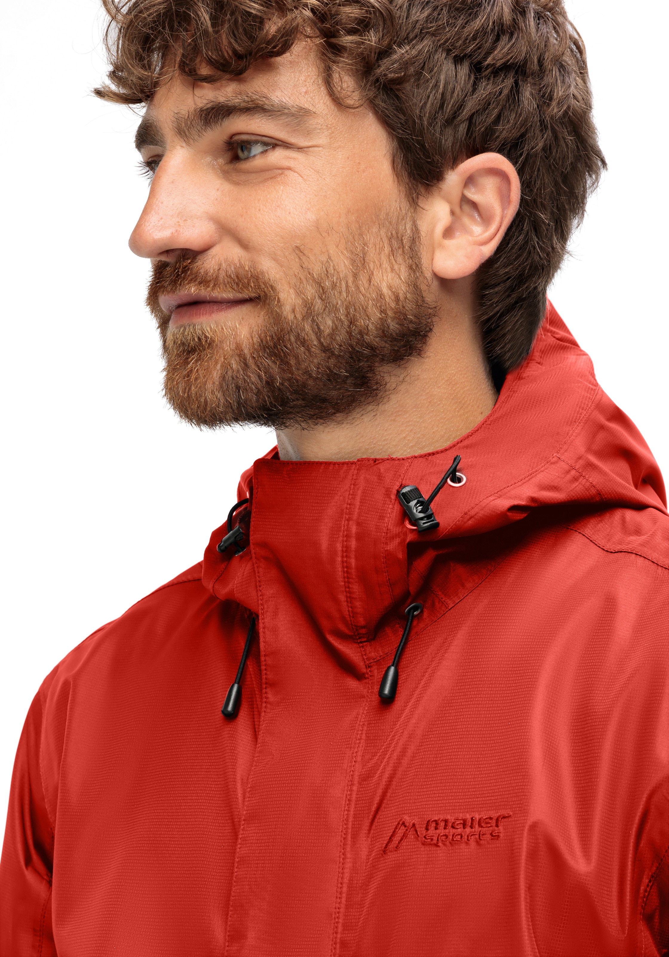 Maier Sports Outdoorjacke »Abbenstein M«, Herren Jacke wasserdicht, Funktionsjacke 2 Taschen außen + Innentasche