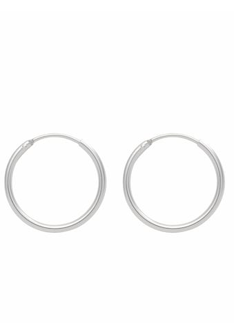 Adelia´s Paar Ohrhänger »1 Paar 925 Silber Ohrringe / Creolen Ø 15 mm«, 925 Sterling... kaufen