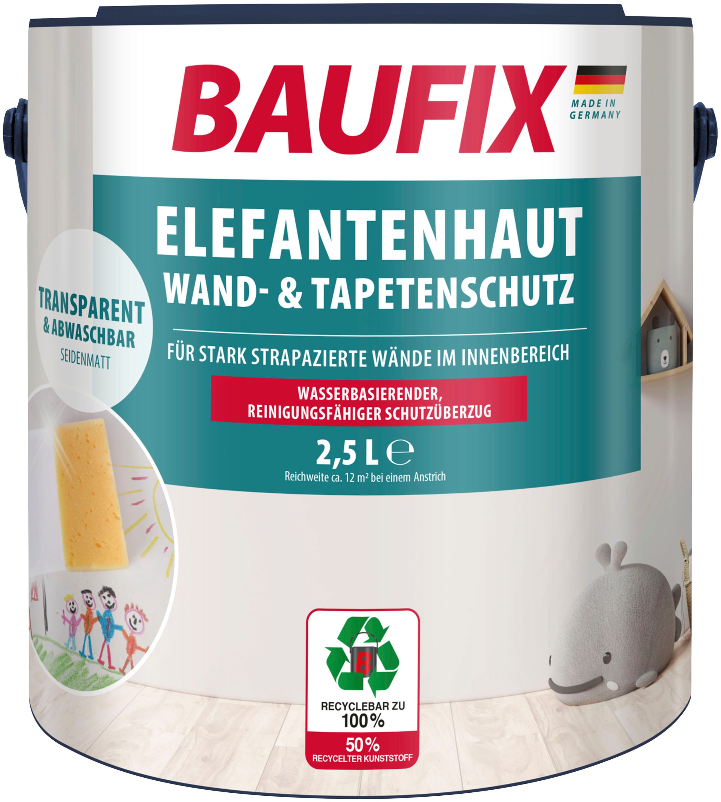 Baufix Wandfarbe »Elefantenhaut Wand- & Tapet...