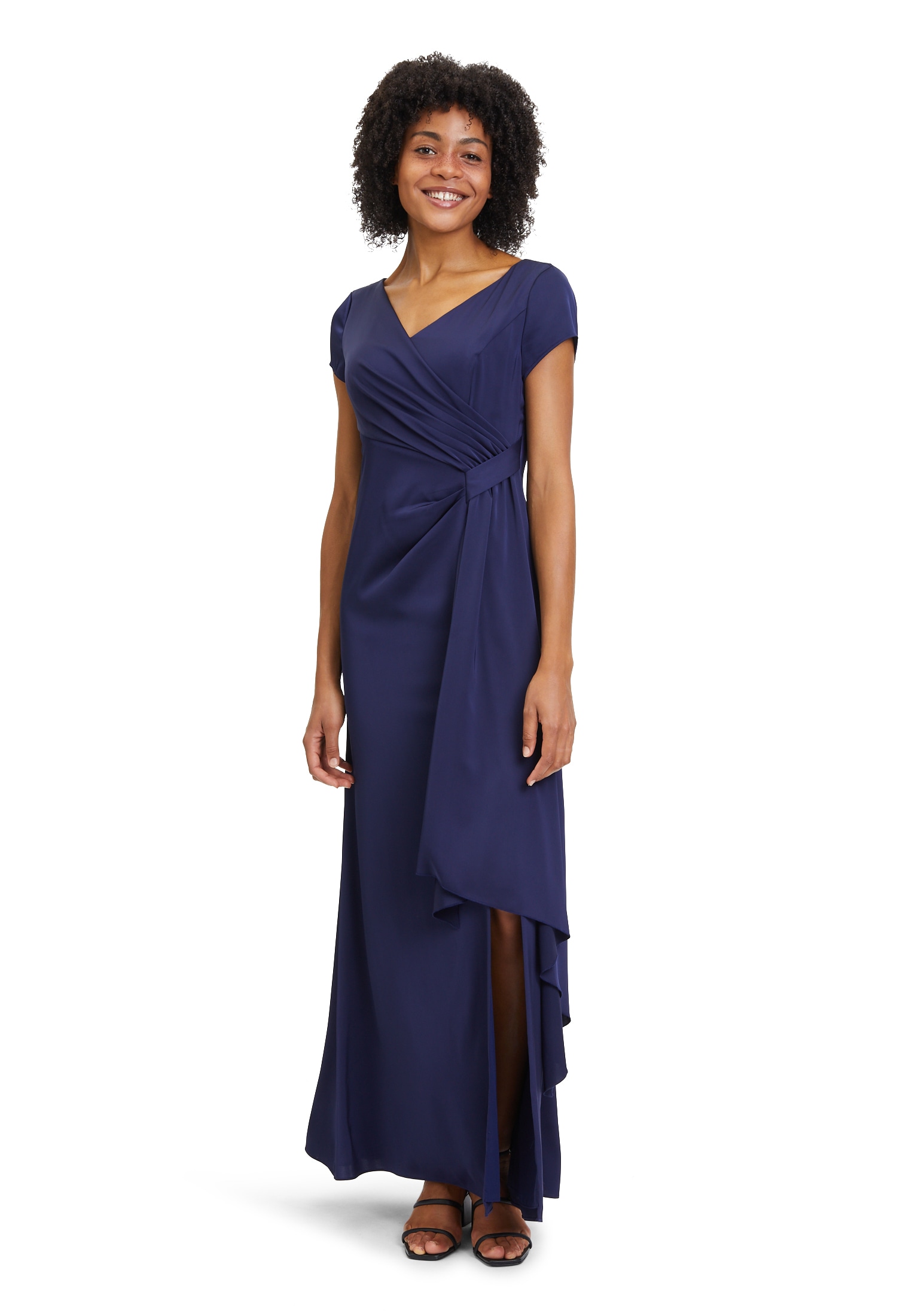 Vera Mont Abendkleid "Vera Mont Abendkleid mit Volant", Falten günstig online kaufen