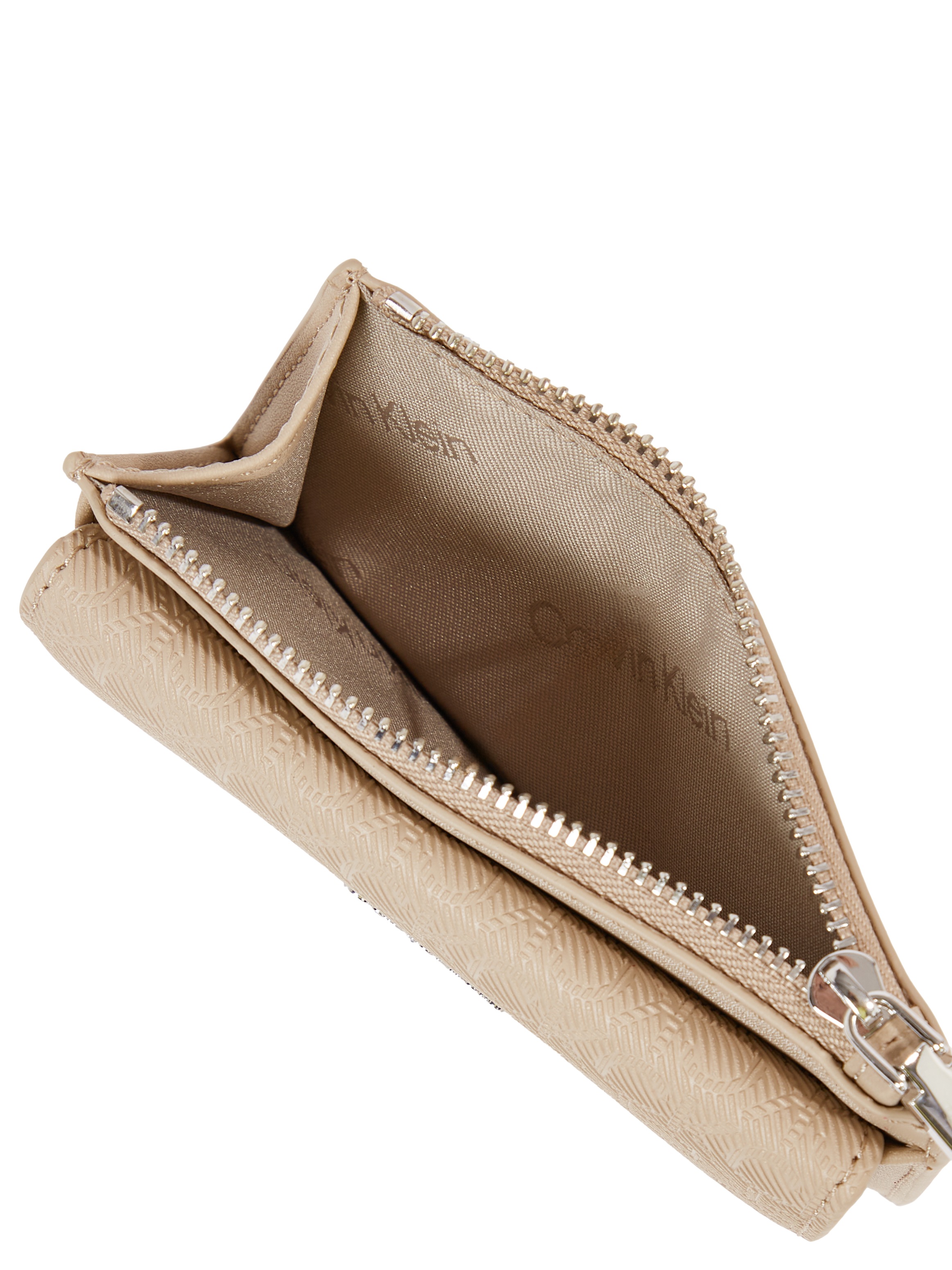 Calvin Klein Geldbörse »CK MUST ZIP FLAP CARDHOLDER_MONO«, Geldbeutel, Damen-Portemonnaie