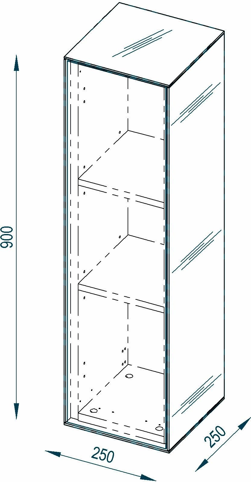 Maja Möbel Hängeschrank »SOUNDCONCEPT 7782«, Höhe 90 cm