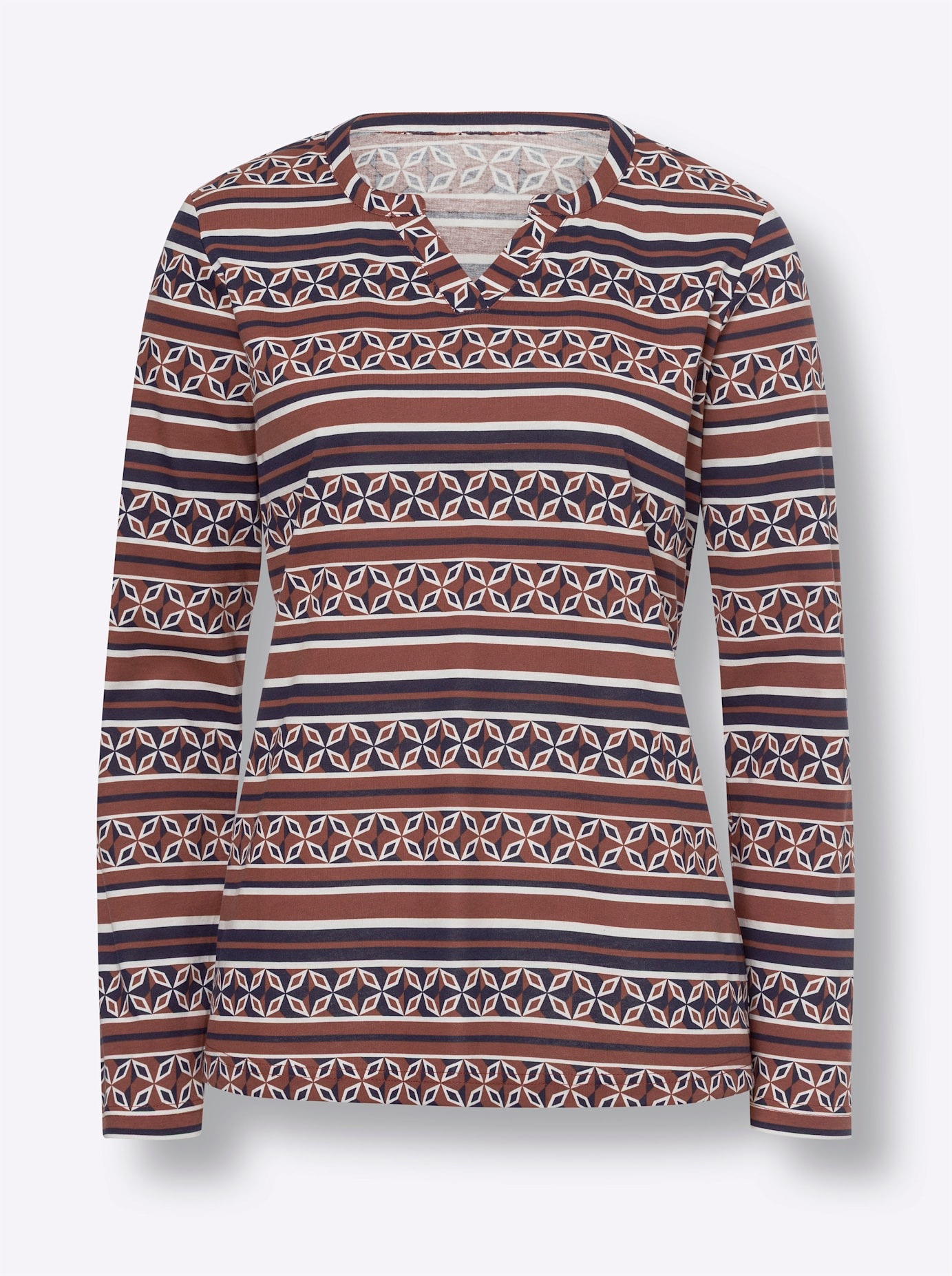 Thumbnail - heine Langarmshirt "Druck-Shirt" 1 Stk.