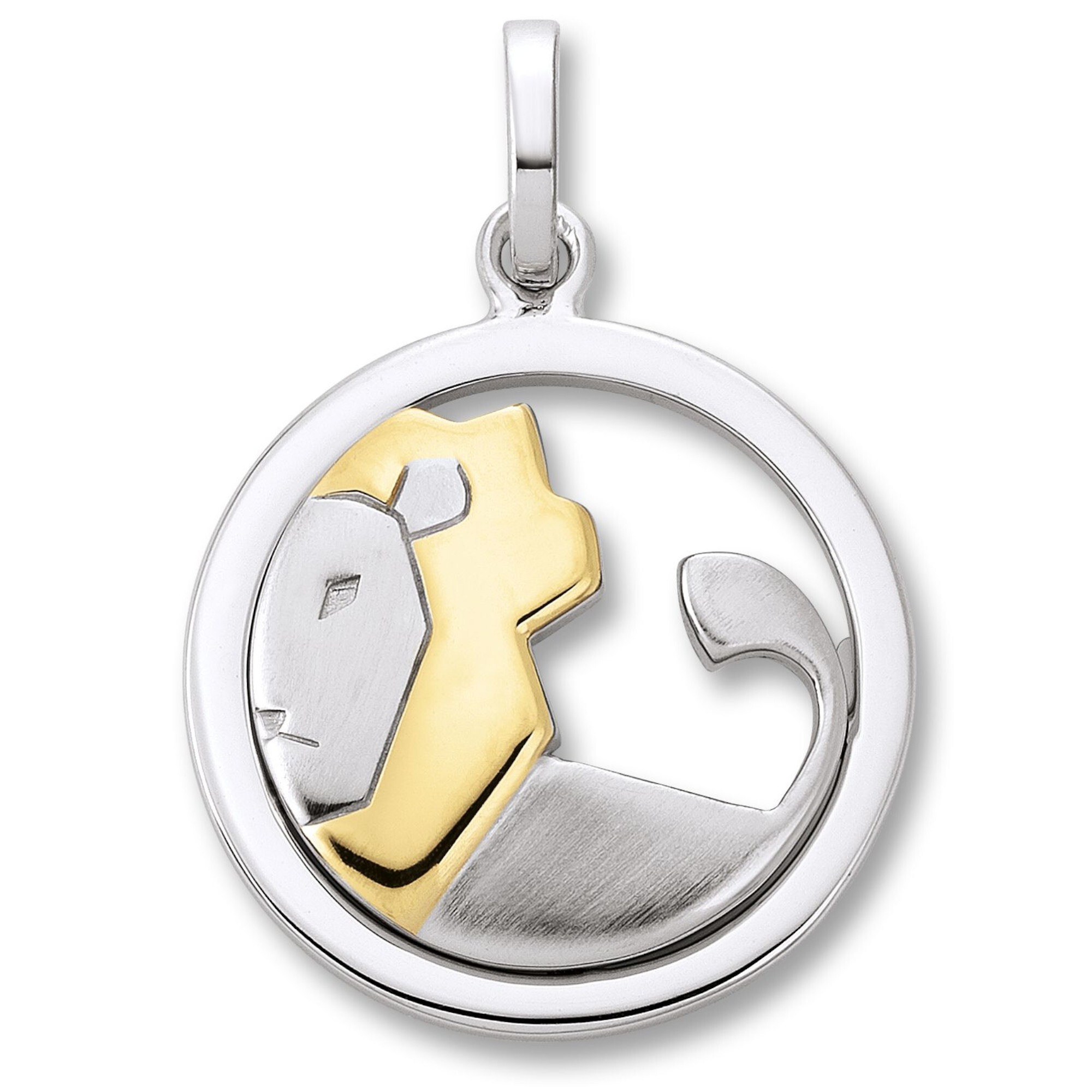 Sternzeichenanhänger ONE ELEMENT "Löwe Sternzeichen Anhänger aus 925 Silber", silber, Schmuckanhänger, Damen, Löwe, Silber 925 (Sterlingsilber), Sternzeichen-Anhänger – charmante Geschenkidee voller Persönlichkeit