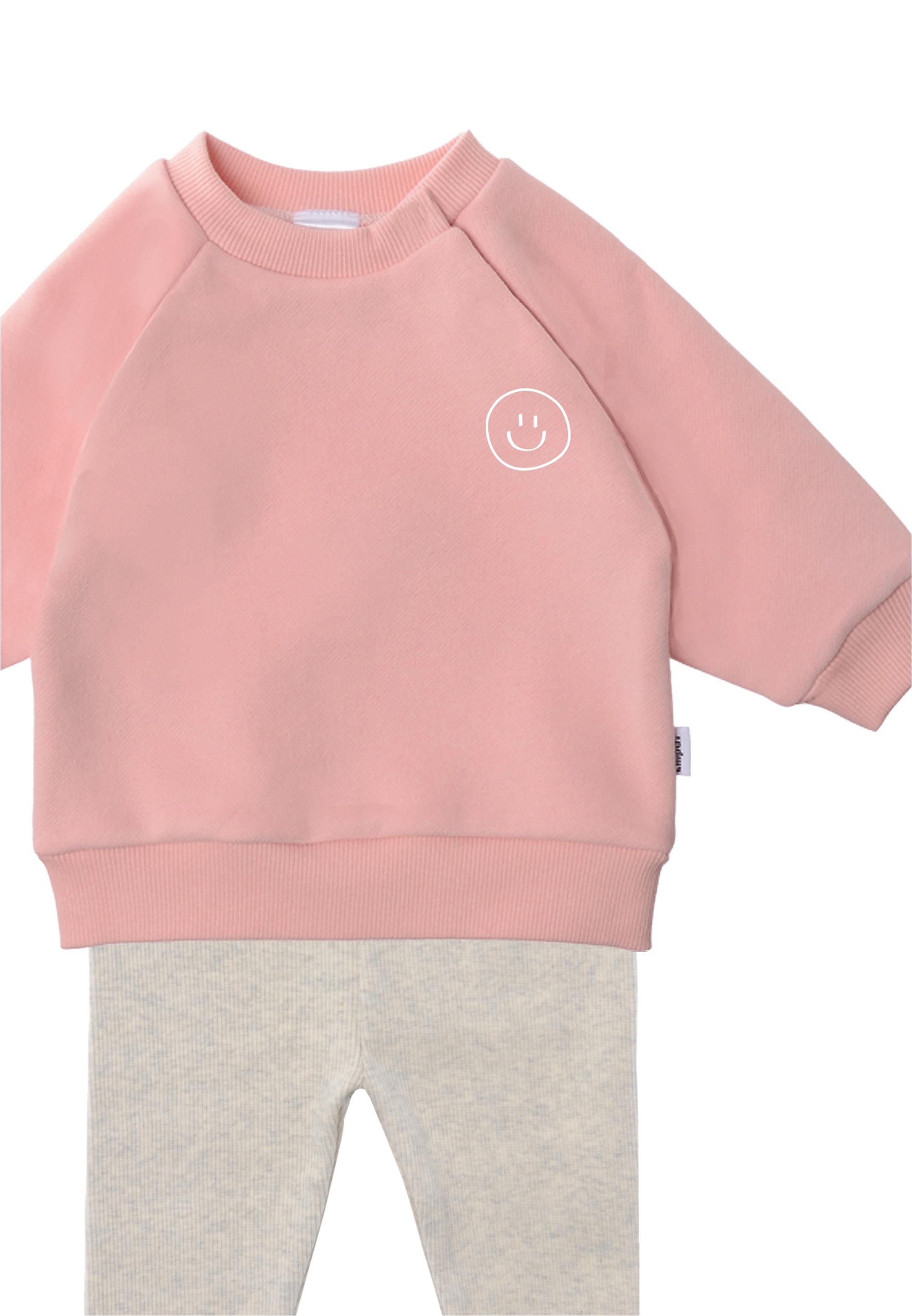 Liliput Sweatanzug »Smiley«, (2 tlg.), bestehend aus Leggings und Sweatshirt