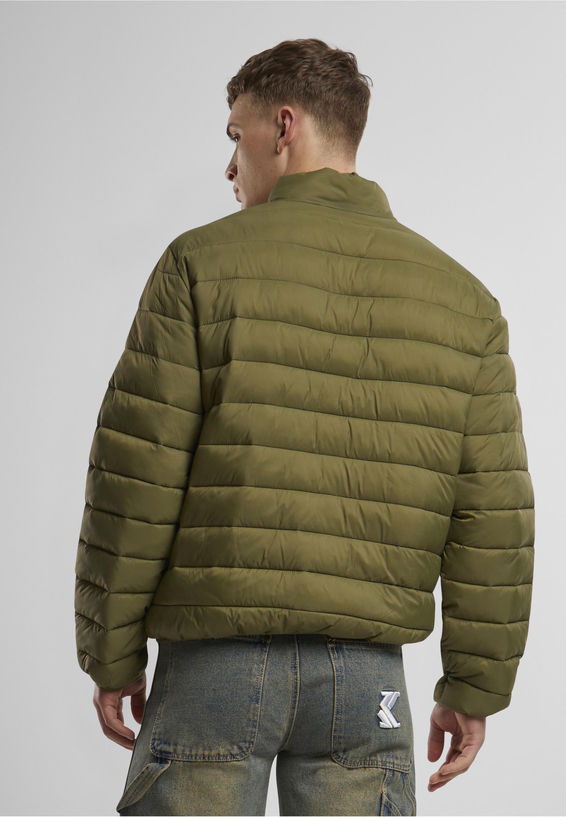 Karl Kani Winterjacke »Karl Kani Karl Kani Sport Patch Light Puffer Jacket« 1 Stk. tlg. ohne Kapuze