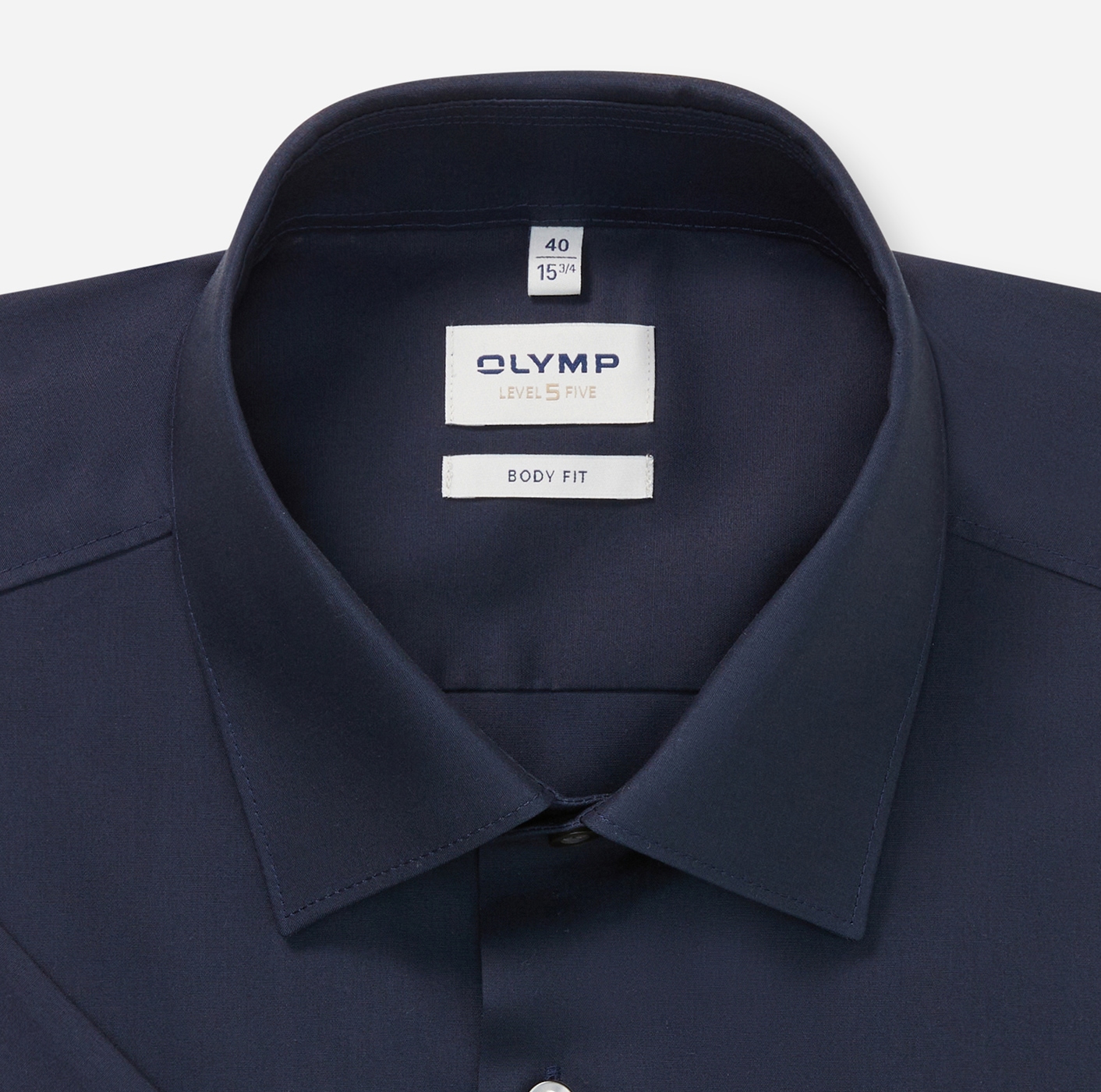 OLYMP Kurzarmhemd »Level Five body fit« klassisch, unifarben