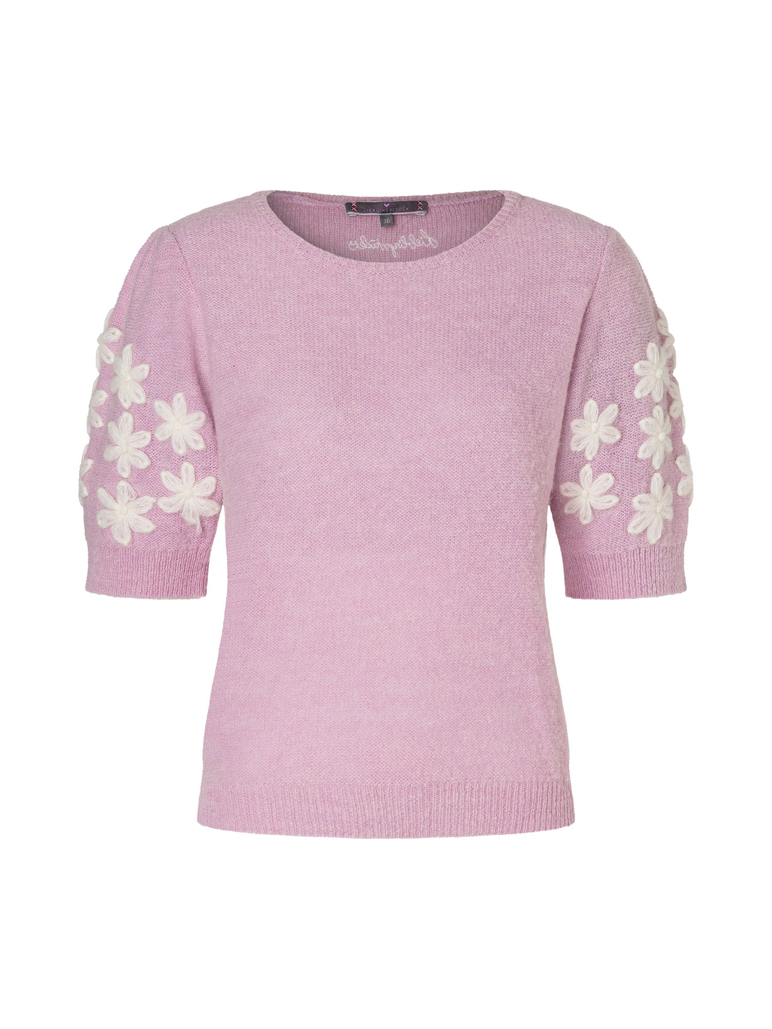 Lieblingsstück Kurzarmpullover "ZerdaliL" mit Alpakawolle und Wolle günstig online kaufen