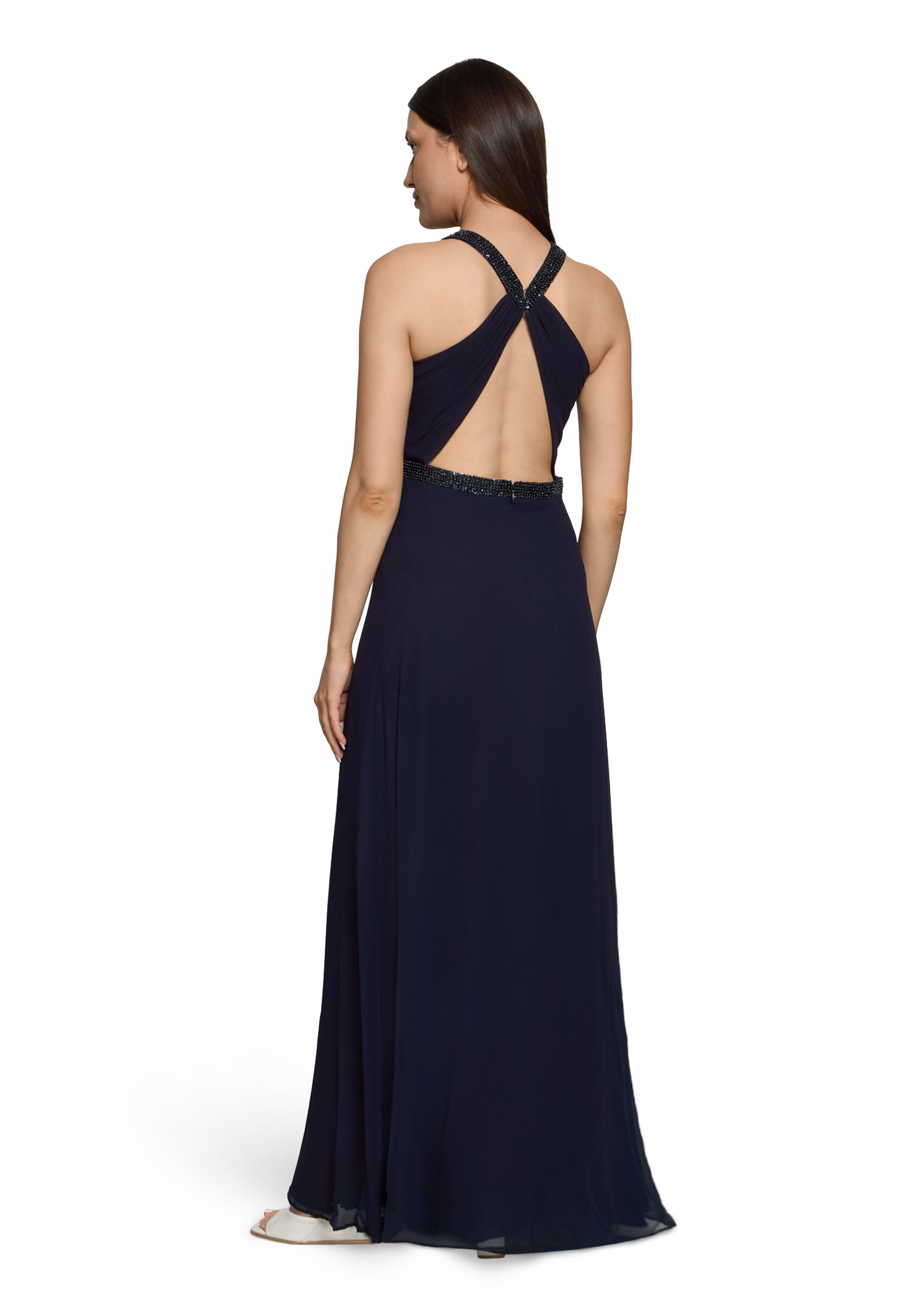 Vera Mont Abendkleid »Damen rückenfrei« Ohne Tasche Pailletten