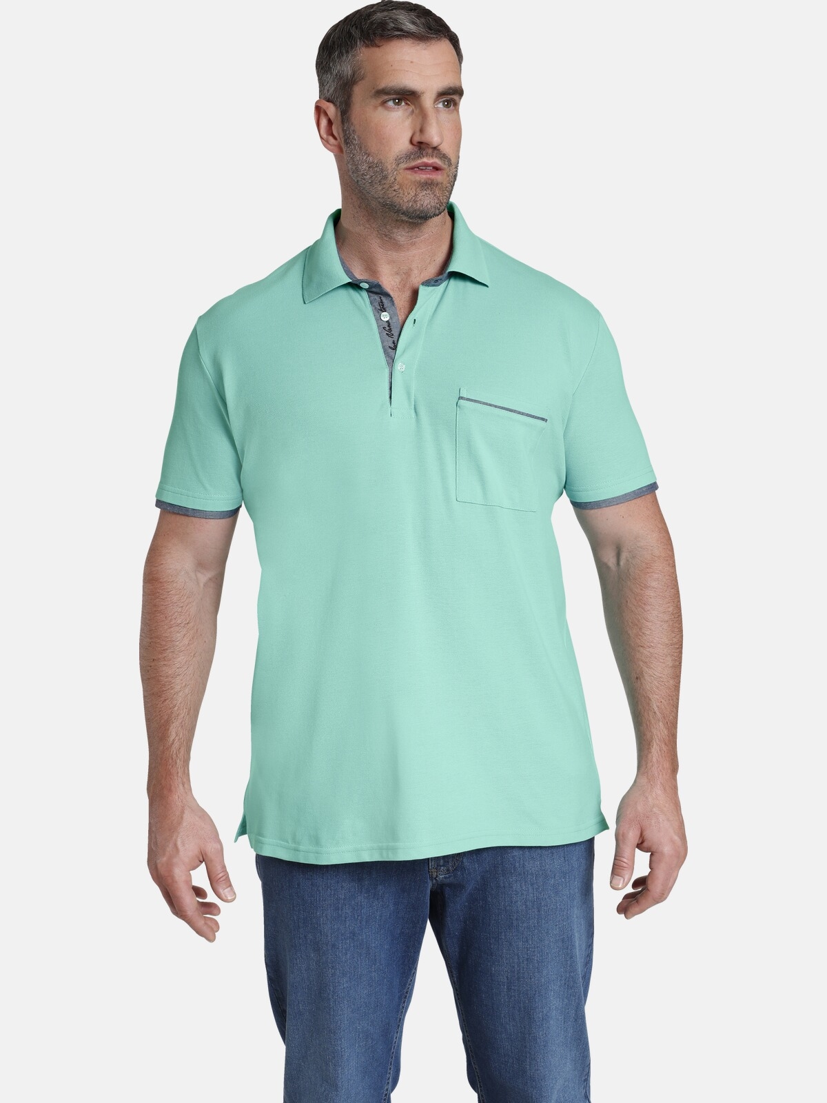 Jan Vanderstorm Poloshirt "Poloshirt MELKER"