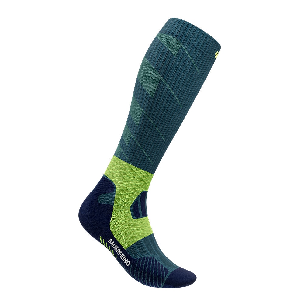 Bauerfeind Kompressionsstrümpfe "Trail Run Mid Cut Socks, Women"