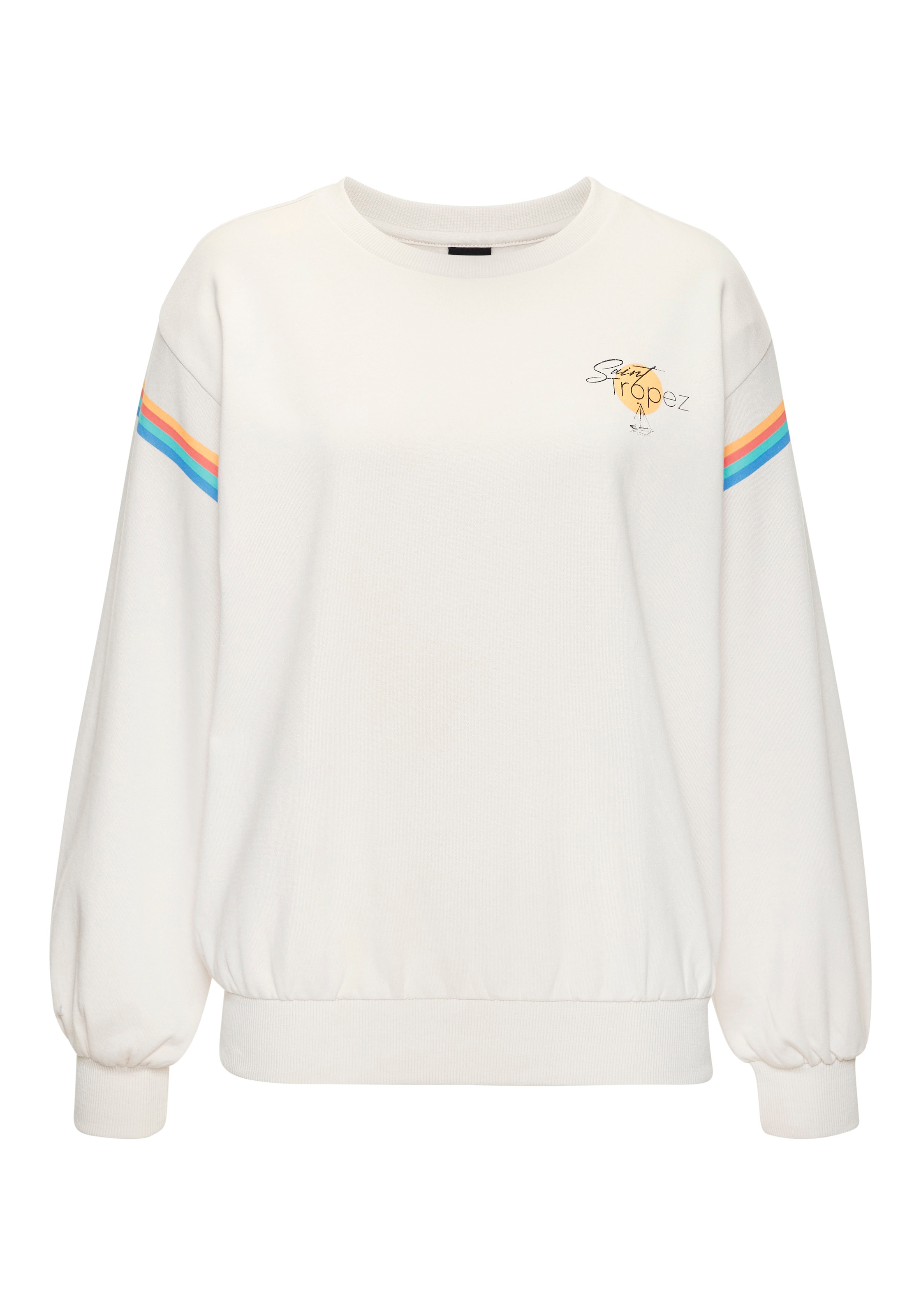 Bench. Sweatshirt, mit modischen Druck Details günstig online kaufen