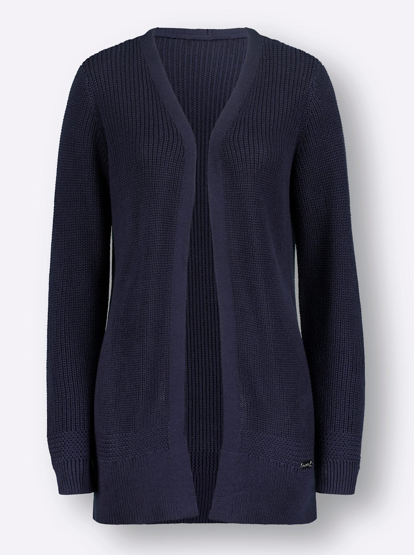 CASUAL LOOKS Women's Knit Cardigan Blue 40 3