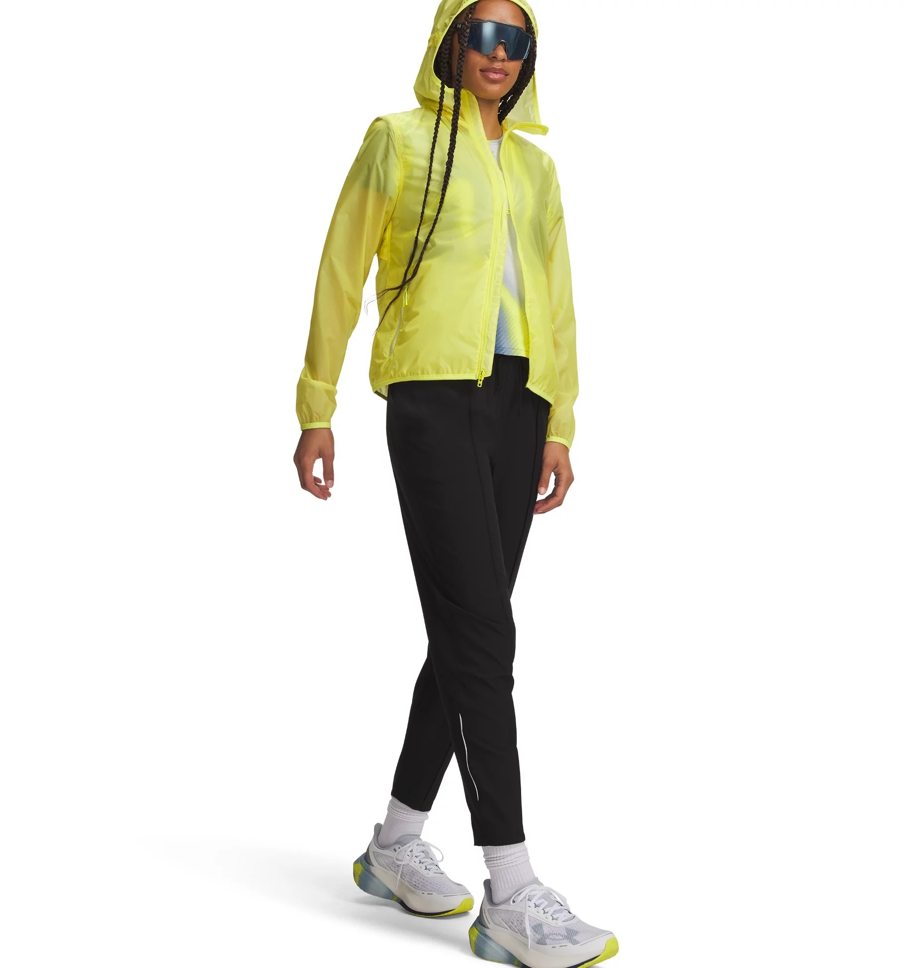 Under Armour® Laufhose »UA VELOCITI TRACK PANT«  für Laufen, aus Polyester und Elasthan, schwarze Grundfarbe
