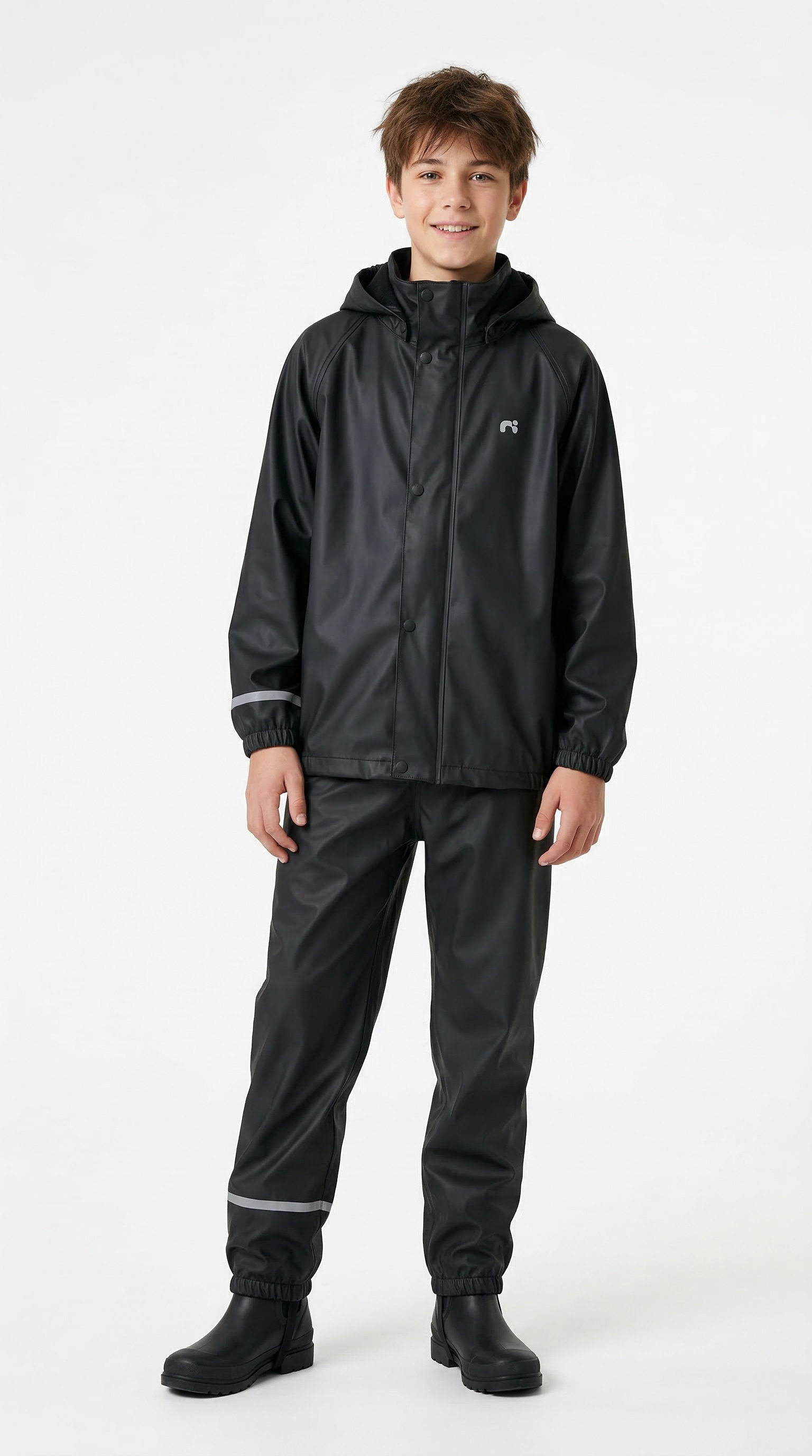 Name It Regenmantel »NKNDRY10 für Mädchen mit Regenjacke und Hose im Set« Set, 2 Stk. unifarben, casual, regular fit, Kunstfaser, Web