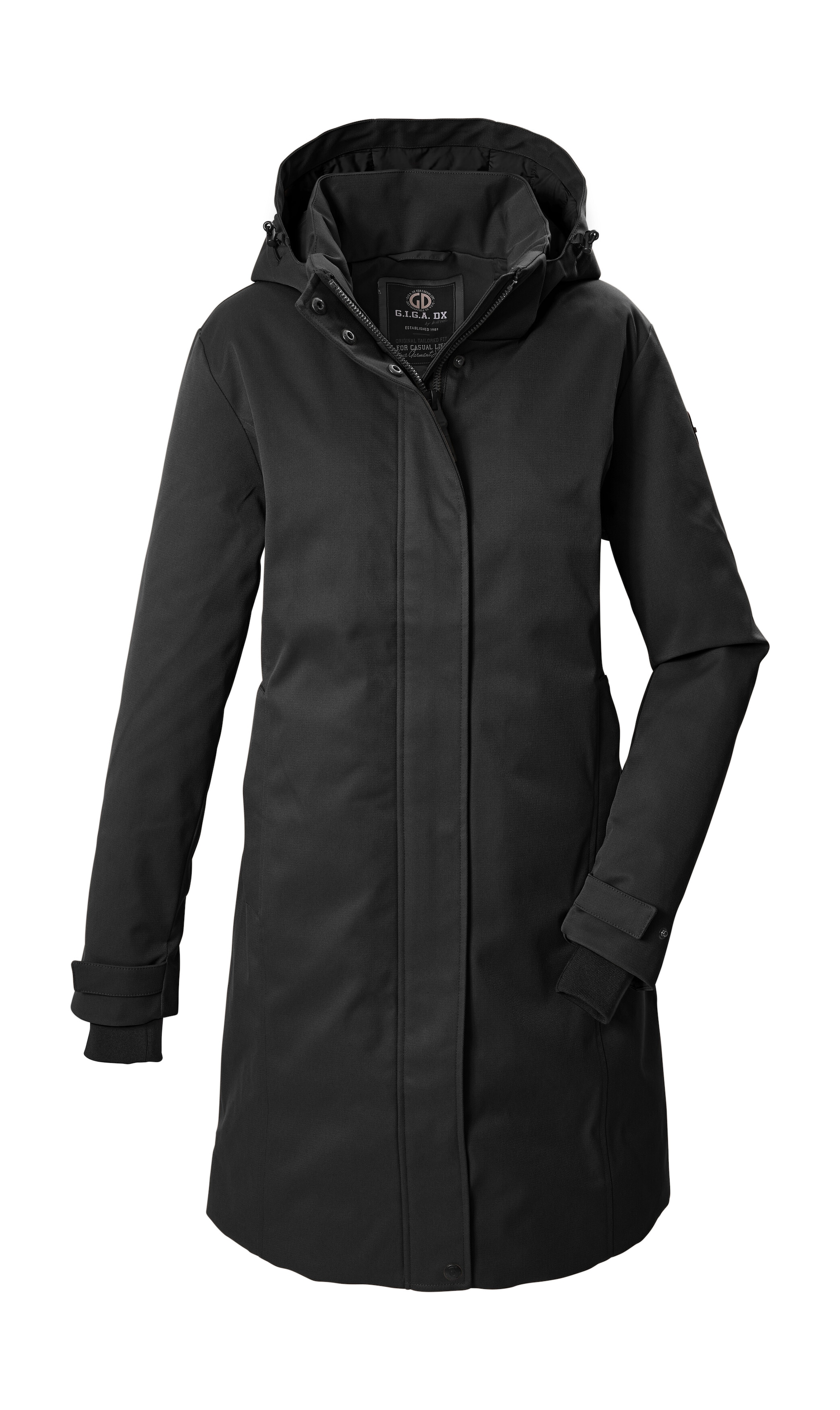 G.I.G.A. DX by killtec Parka "GW 60 WMN PRK" Winddichter, wasserabweisender Damenparka mit abnehmbarer Kapuze