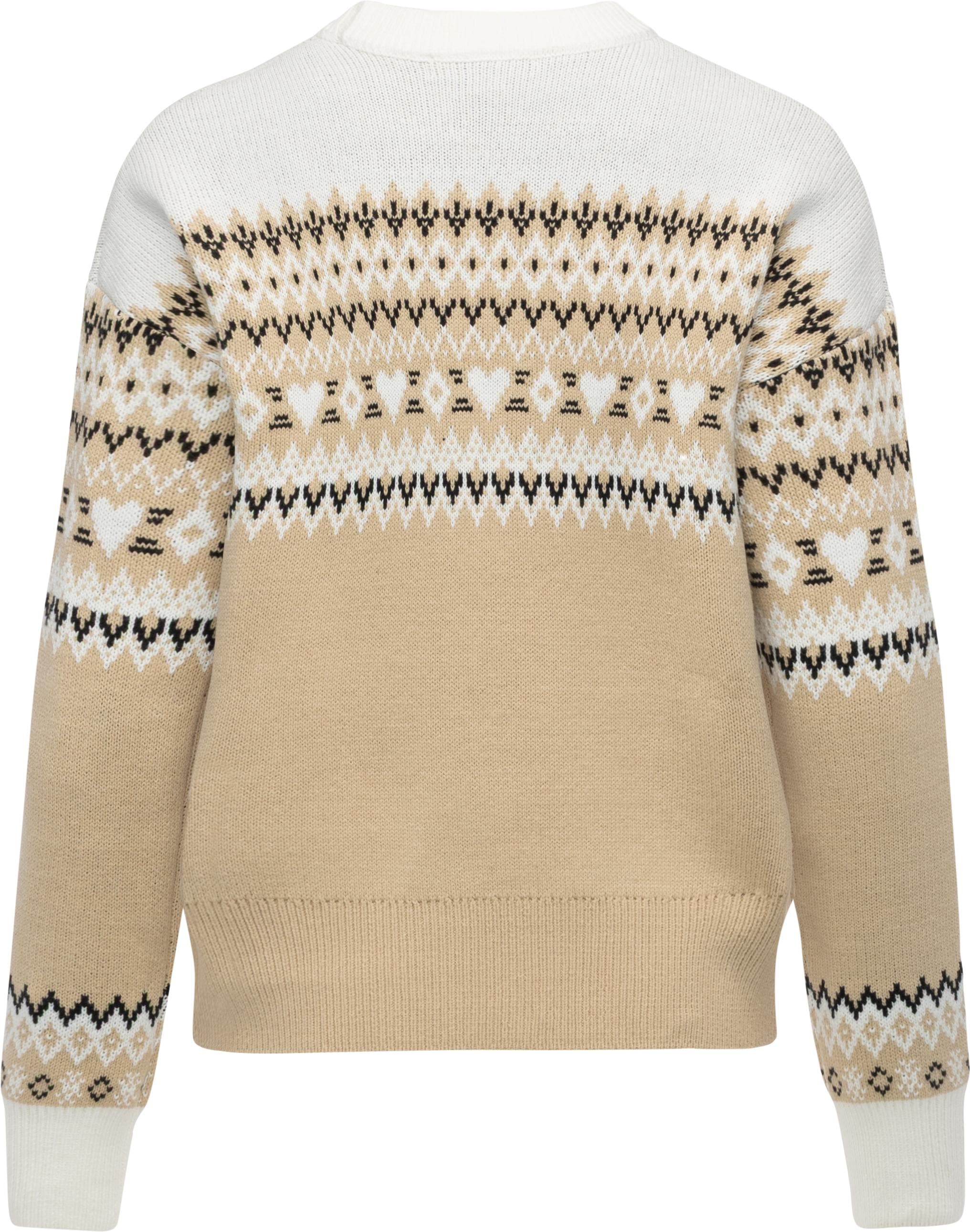 Ragwear Norwegerpullover »Oslana« Warmer Norweger Damen Strickpullover