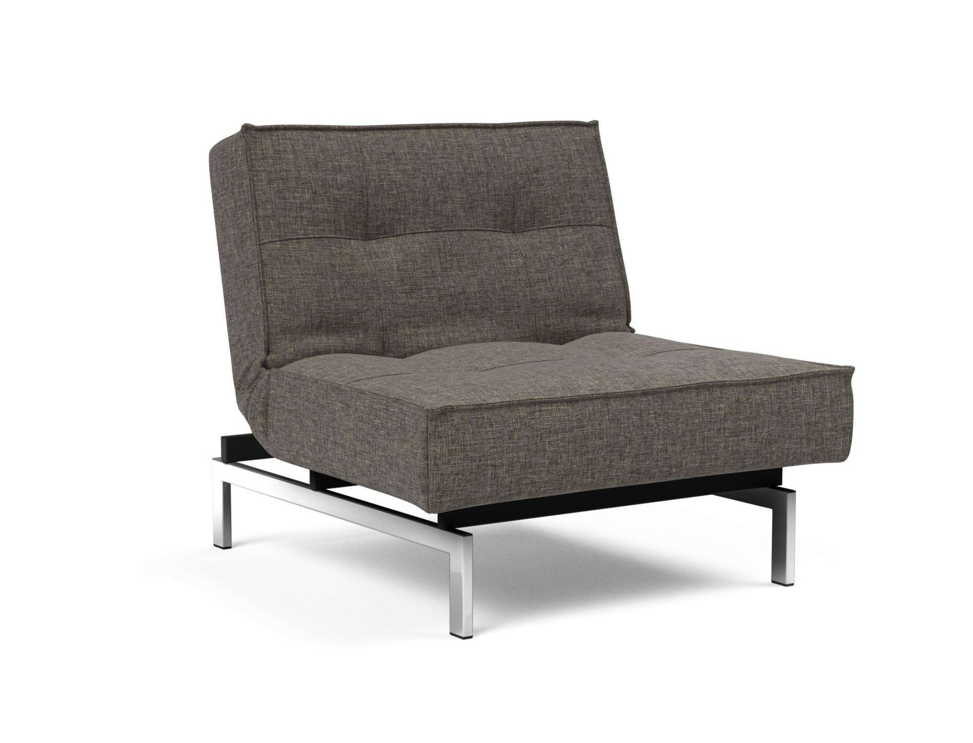 INNOVATION LIVING ™ Sessel »Splitback«, mit chromglänzenden Beinen, in skandinavischen Design