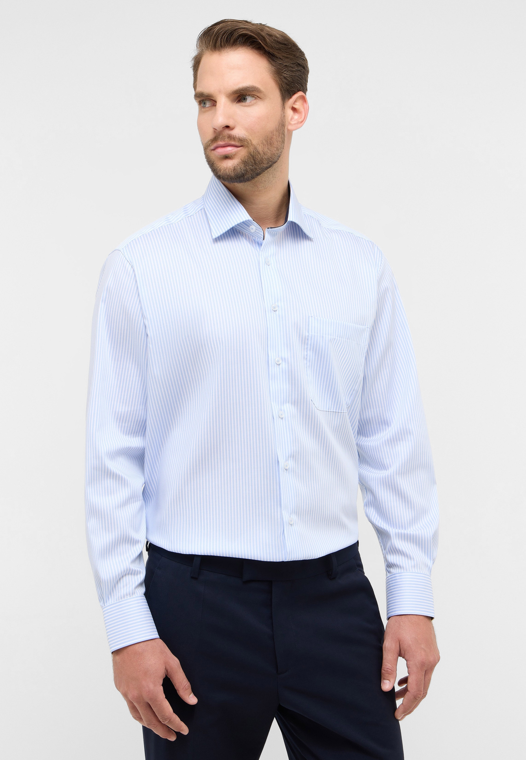 Eterna Langarmhemd "COMFORT FIT", NON IRON (bügelfrei) günstig online kaufen